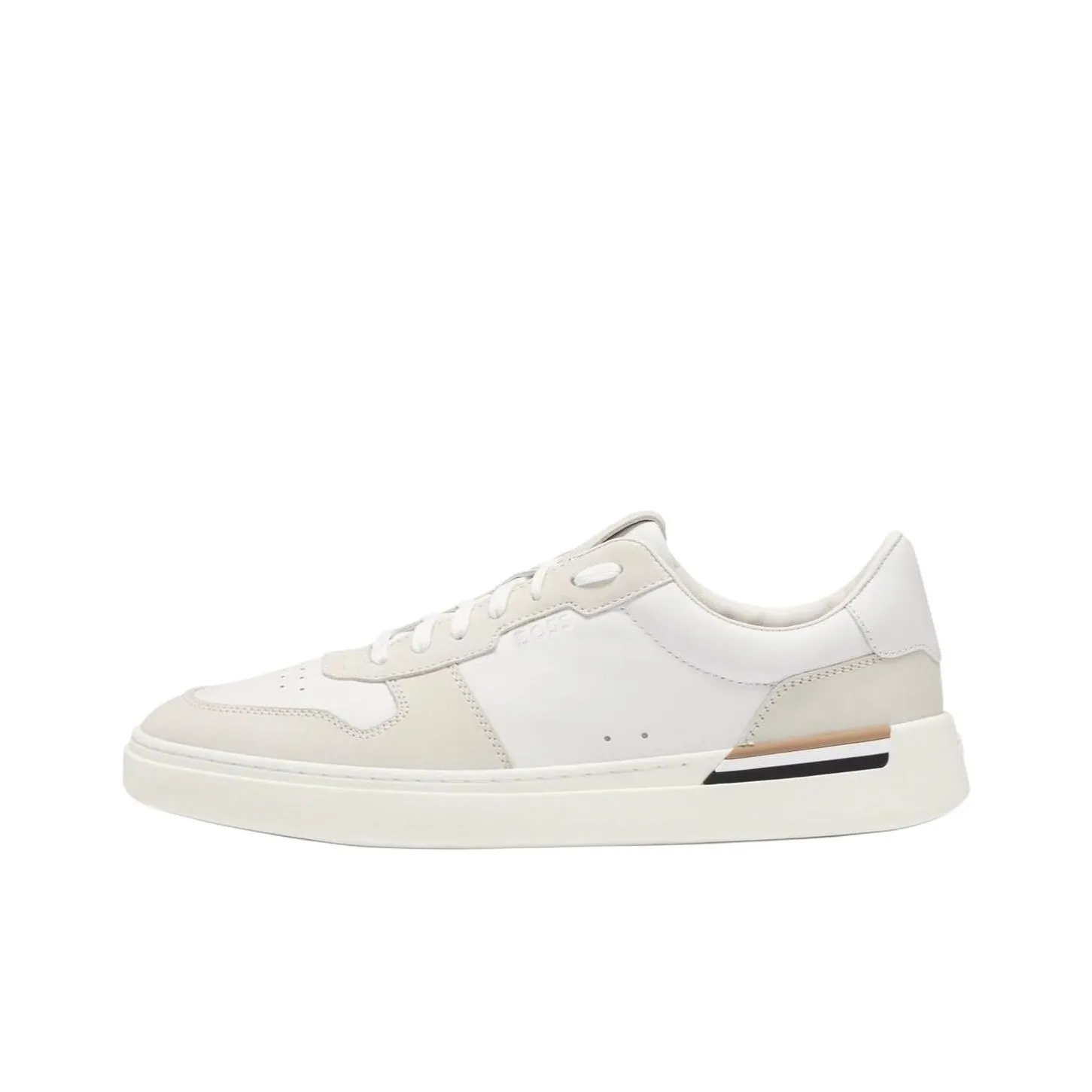 HUGO BOSS Skateboard Shoes Men Low Top White