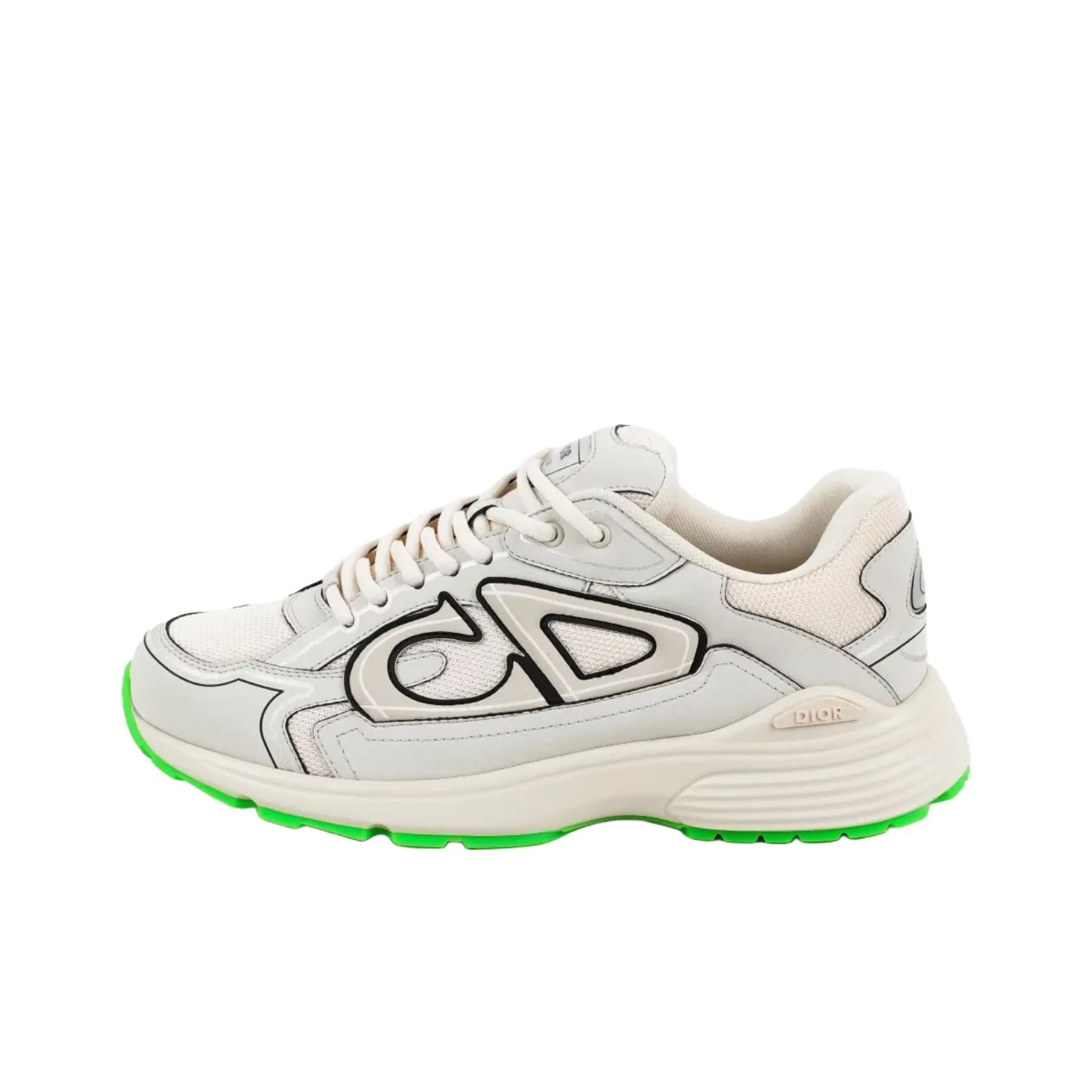 DIOR B30 Casual Shoes Men Low Top White Green