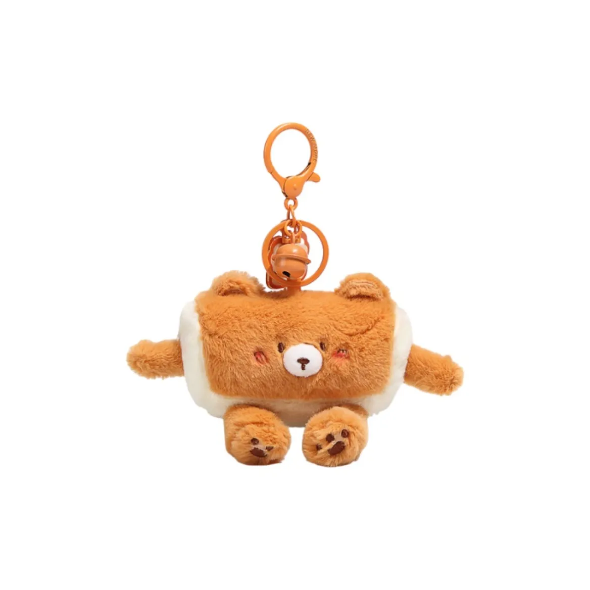 KUMAOYA Креативный Food Mobilization Медвежонок с наполнителем House Ананас Сумка Брелок Sandwich Плюшевая подвеска 10 см Рекомендуемый рост