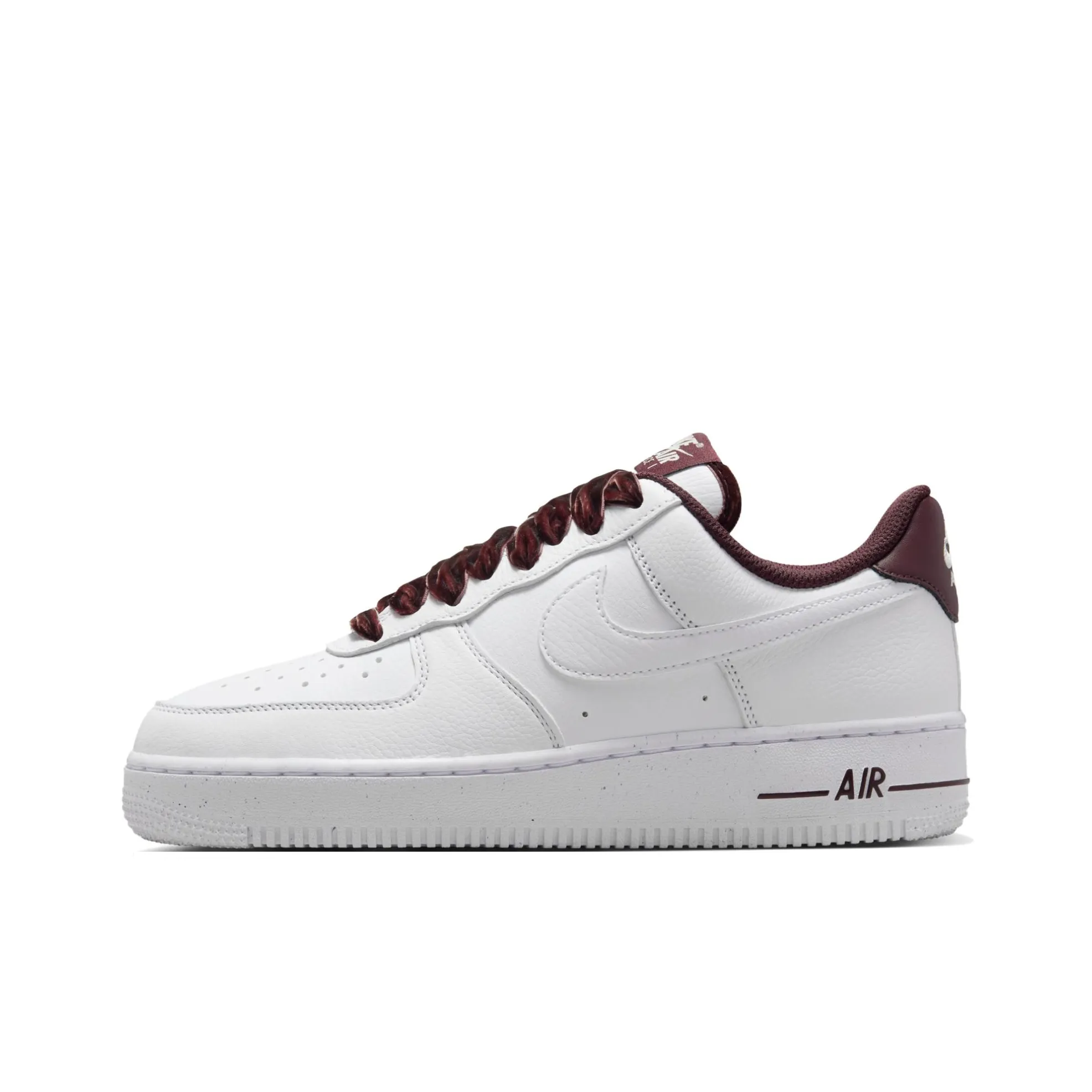 Nike Air Force 1 Скейтборд Кроссовки Женские Белые Красные