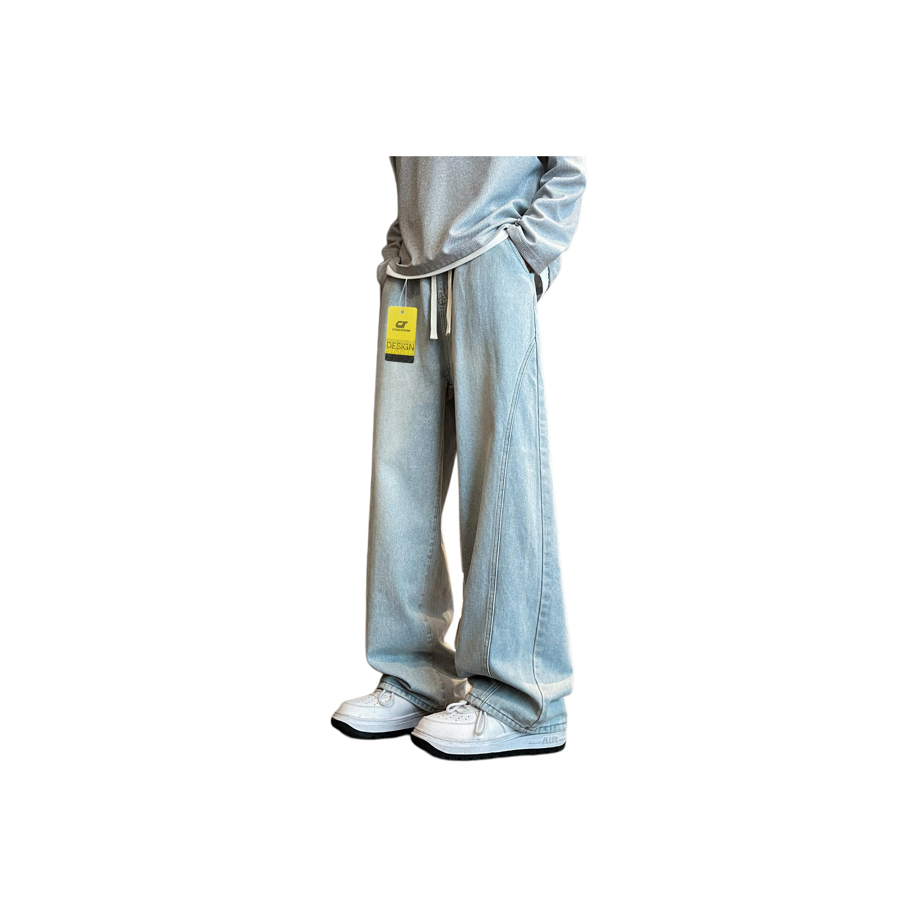 CTIDESTRAW Мужские Джинсы