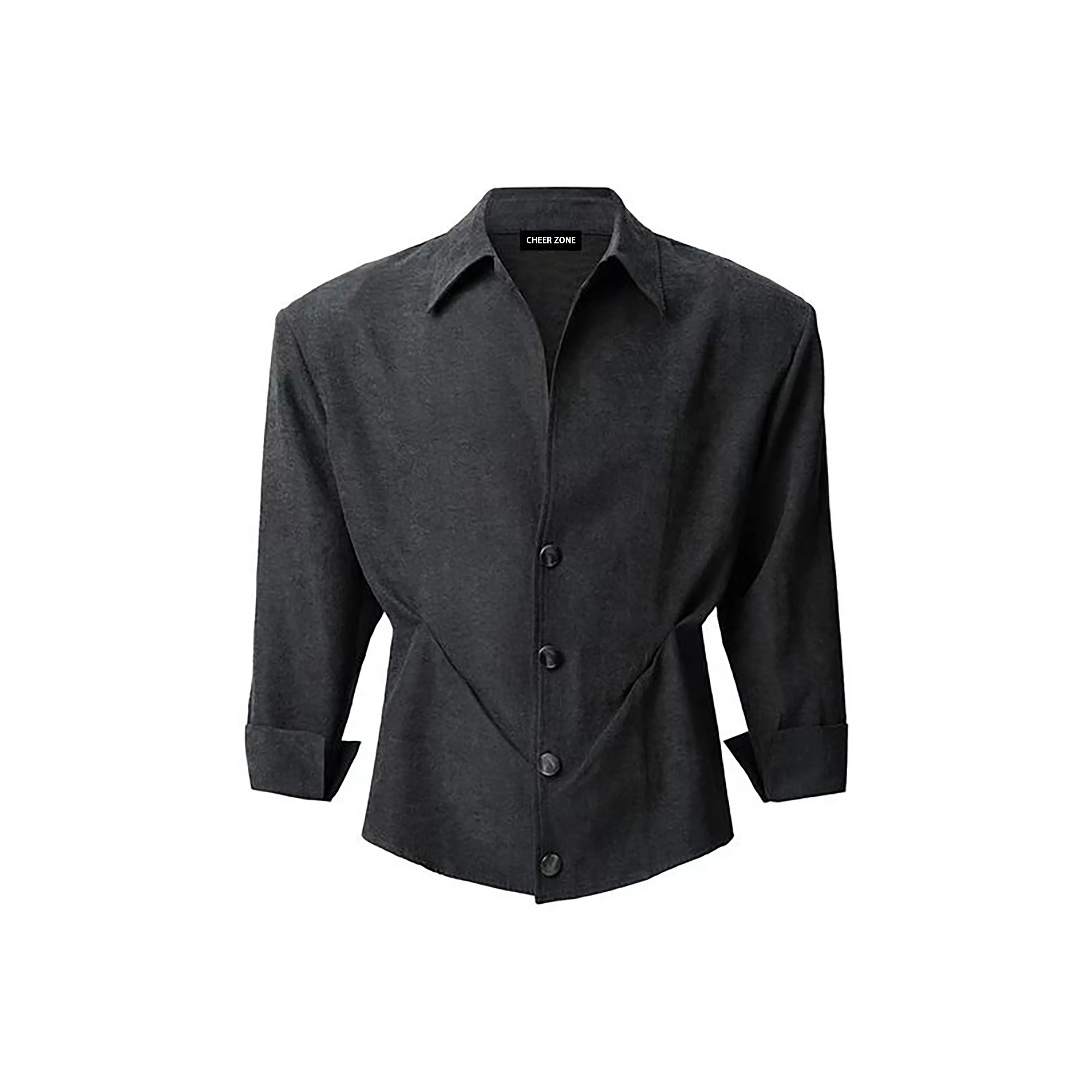 CHEER ZONE Черные Унисекс Рубашки