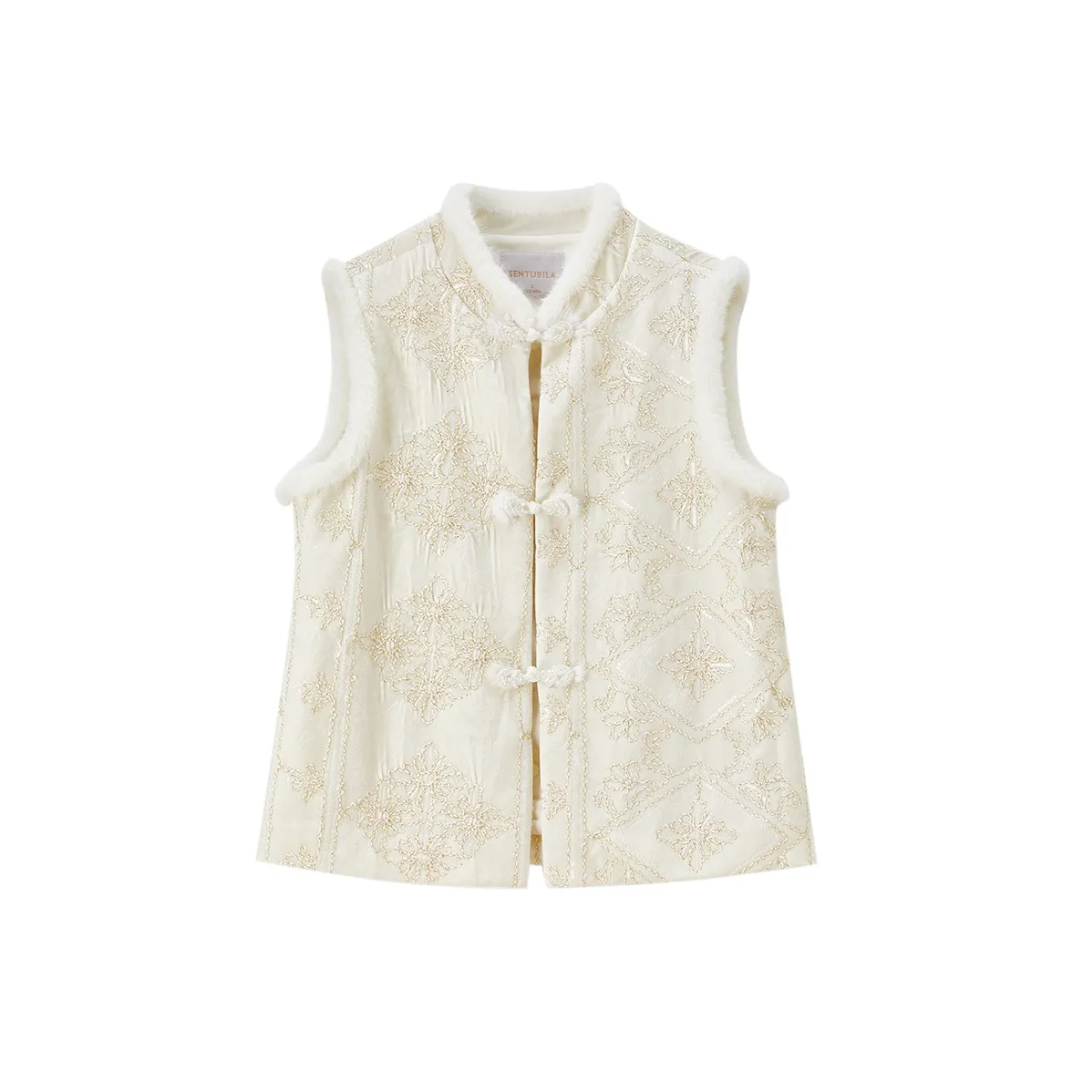 SENTUBILA Абрикос Женские Бархатные Куртки