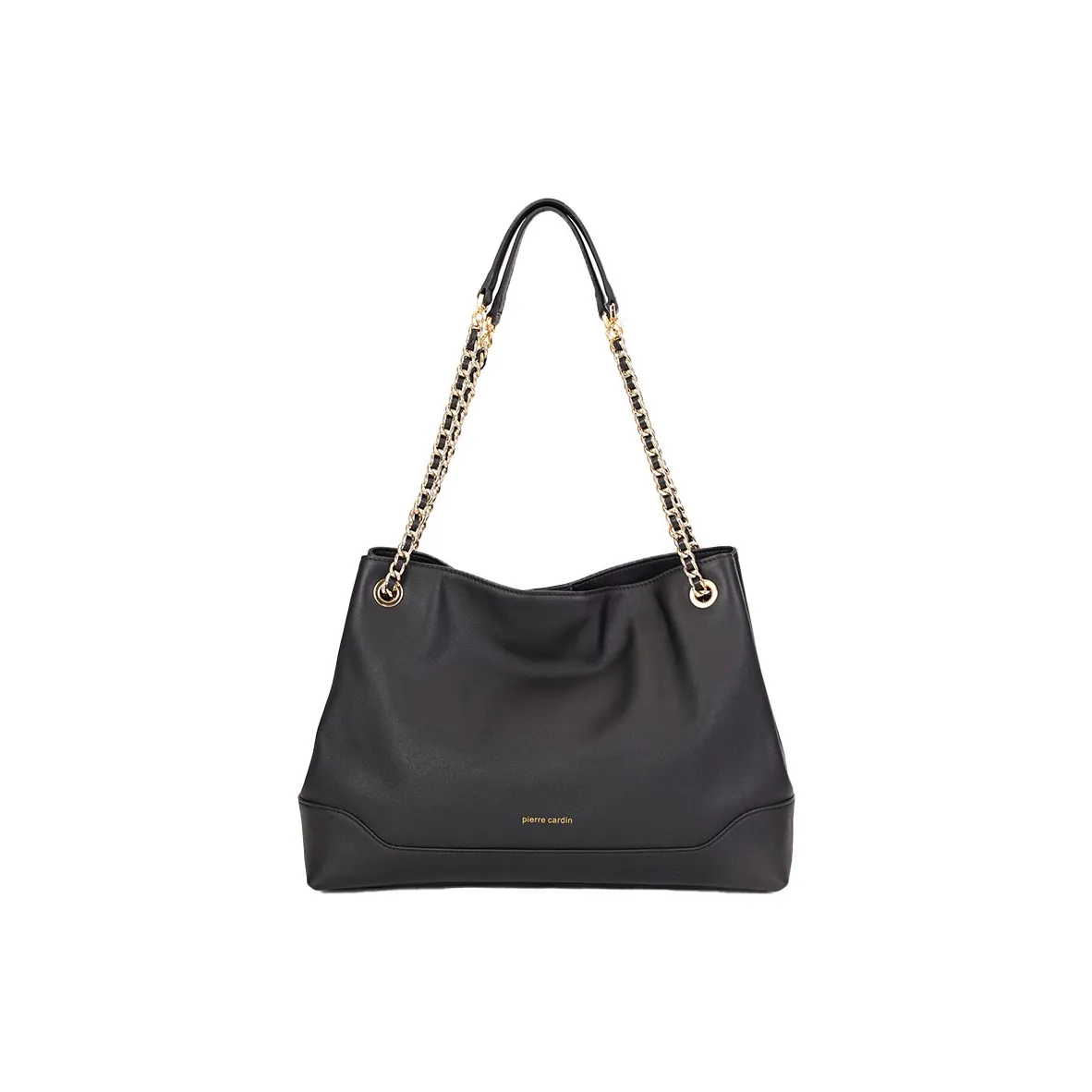 PIERRE CARDIN Сумка из крупнозернистой текстуры коровьей кожи одно плечо стандартная женская черный бежевый желтый коричневый