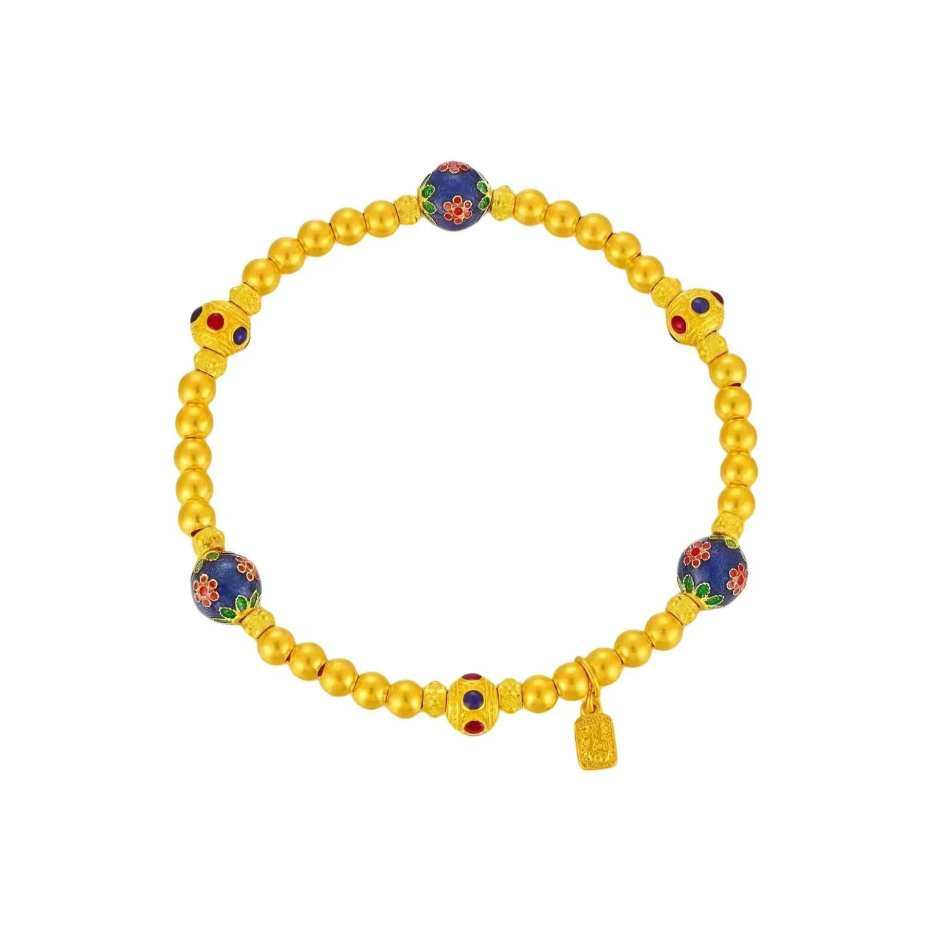 KZD Сплав Браслет с бусинами Good Luck Женские