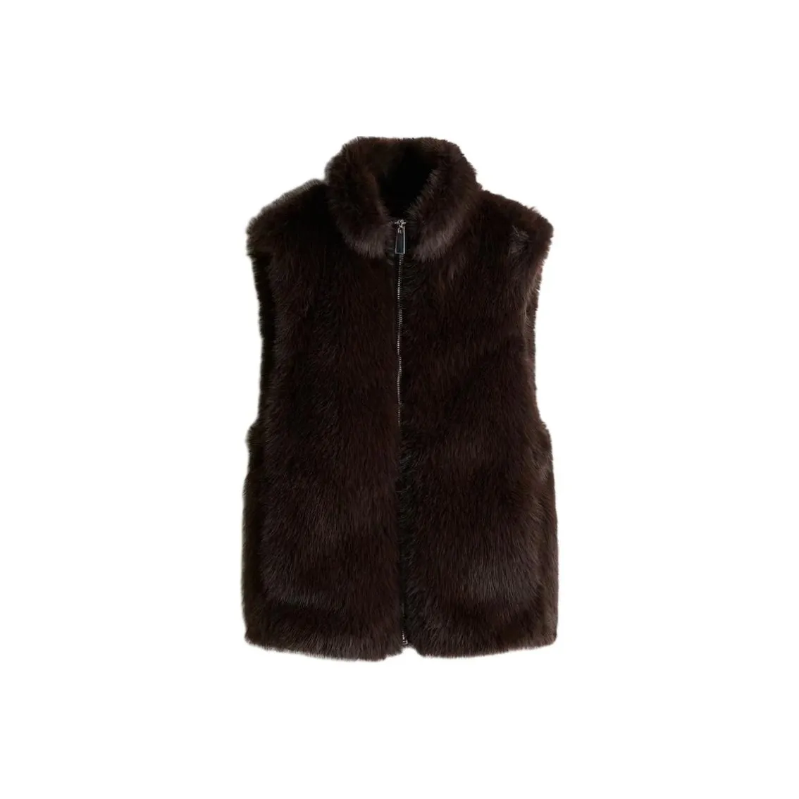 H M Темно-коричневые женские майки