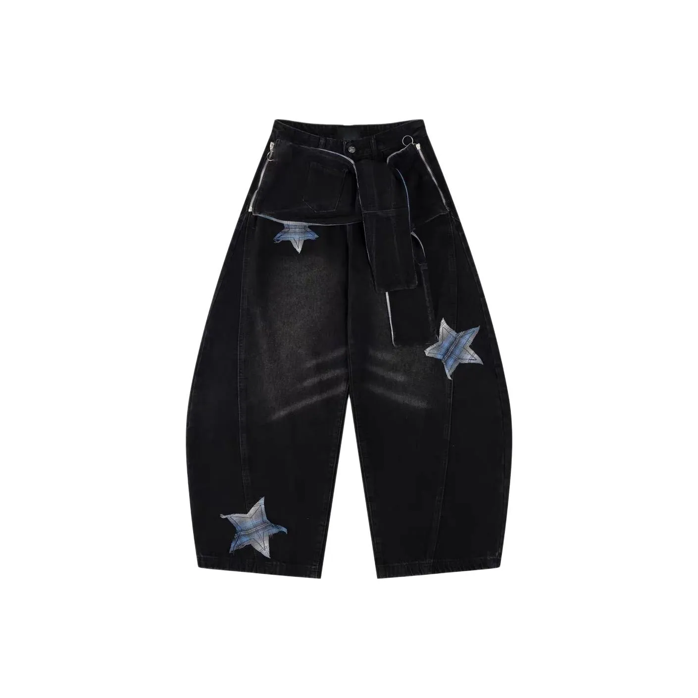 Wick Buen Черные Женские Джинсы