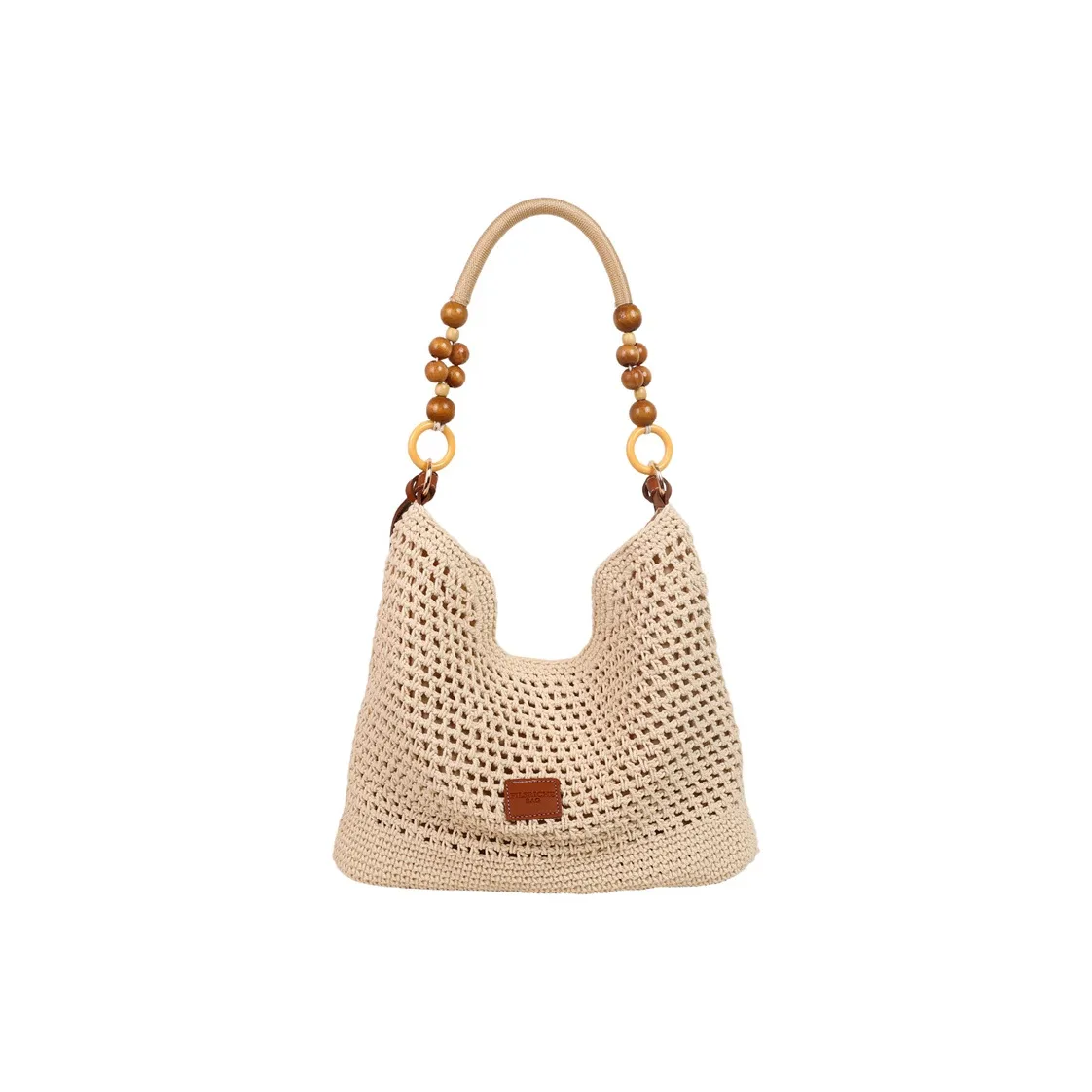 Delip Трикотажная ткань Сумка на плечо Стандартная Женская Коричневый Черный