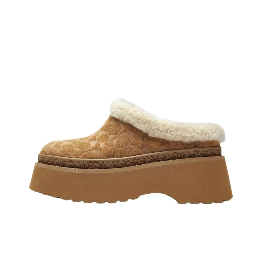 COACH Домашние тапочки Женские Коричневый