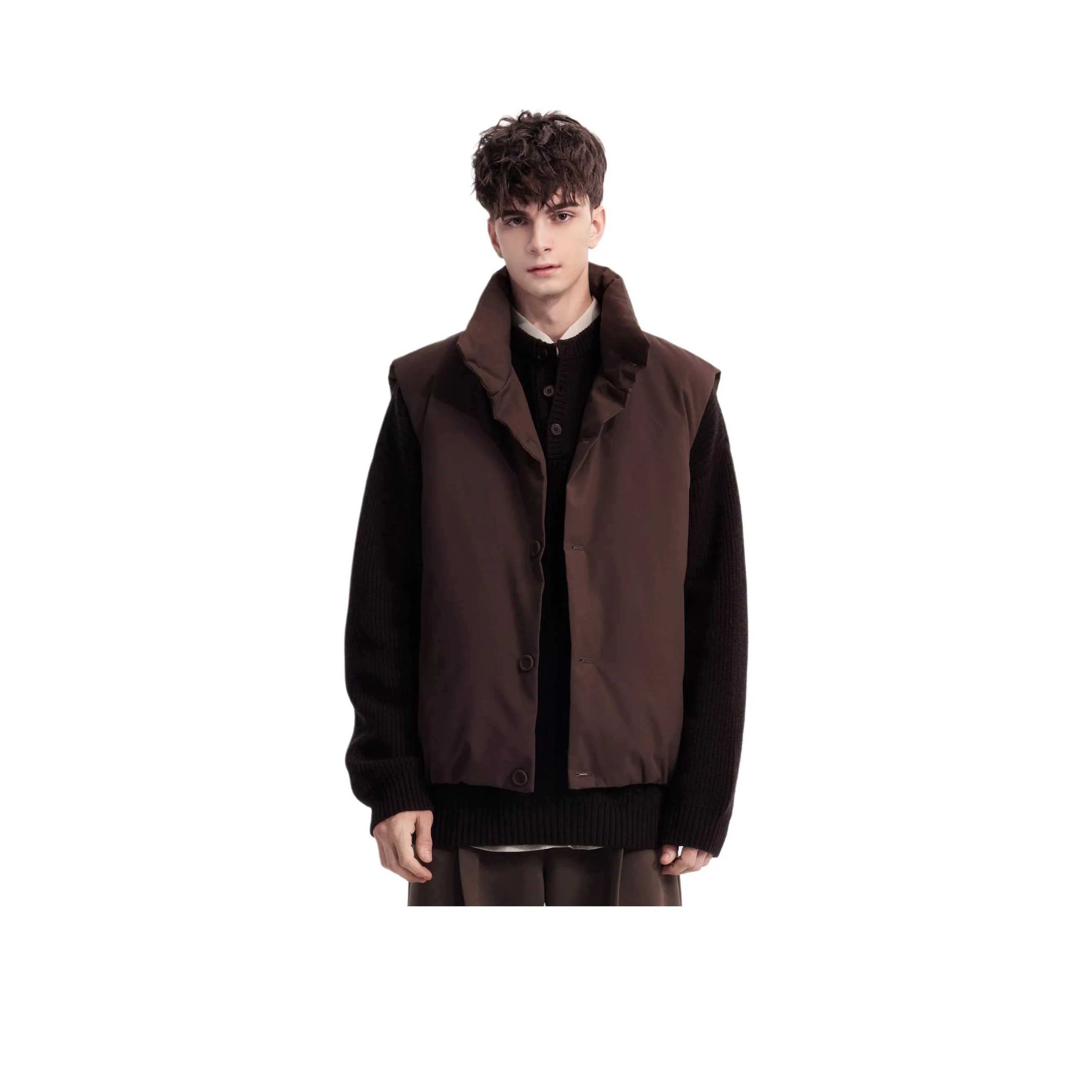 WILD LEADER x WILD LEADER Пуховый жилет Унисекс