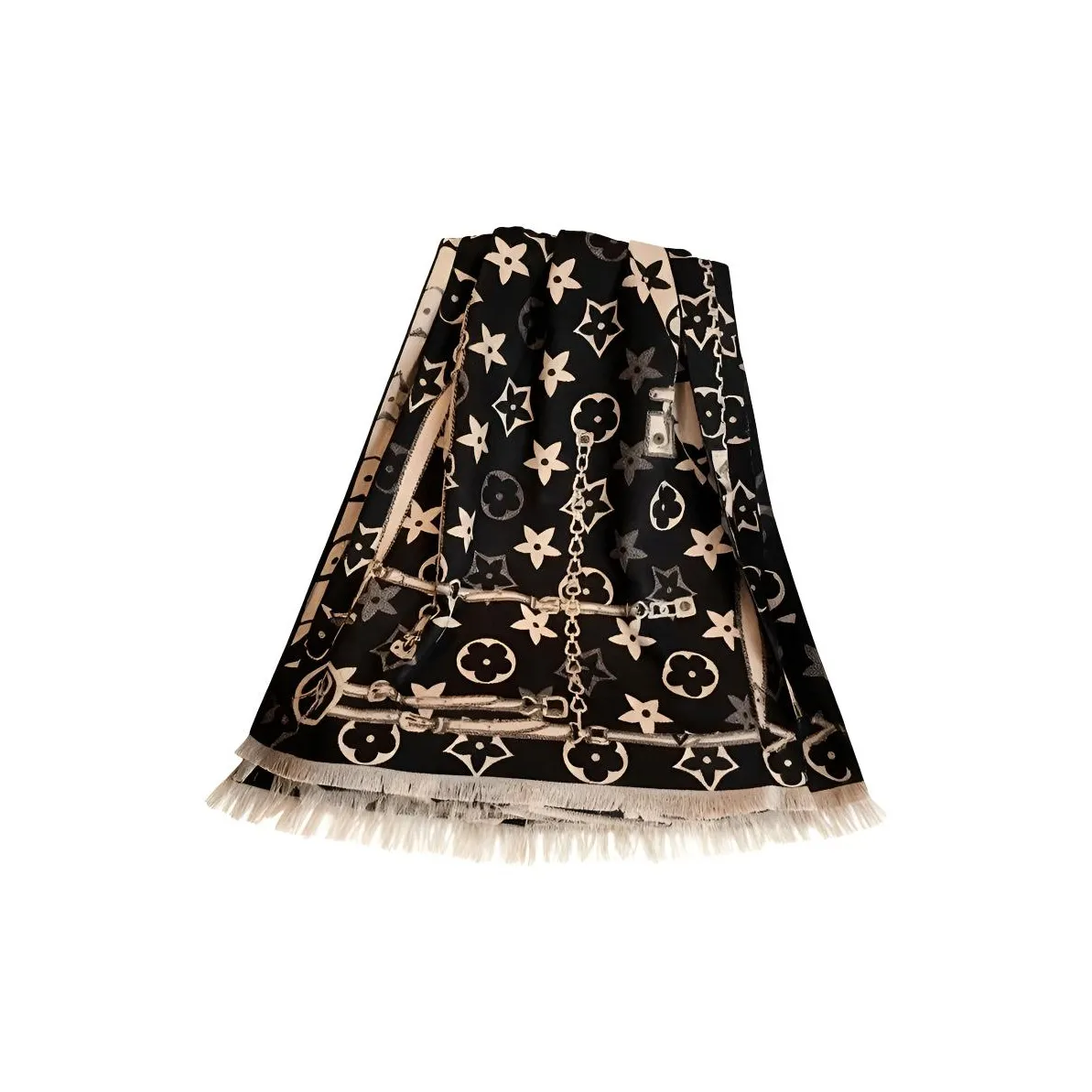 FUO Вязаные шарфы из искусственного кашемира для женщин