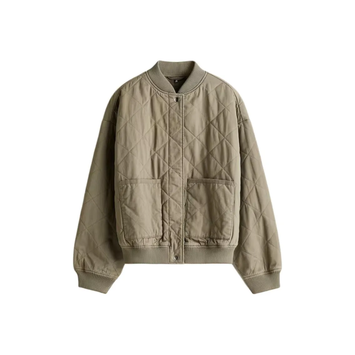 H M Хаки Зеленый Женский Куртки