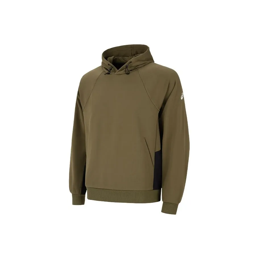 Asics Olive Green Men's Sweatshirts Asics Оливково-зеленый Мужской Свитшот