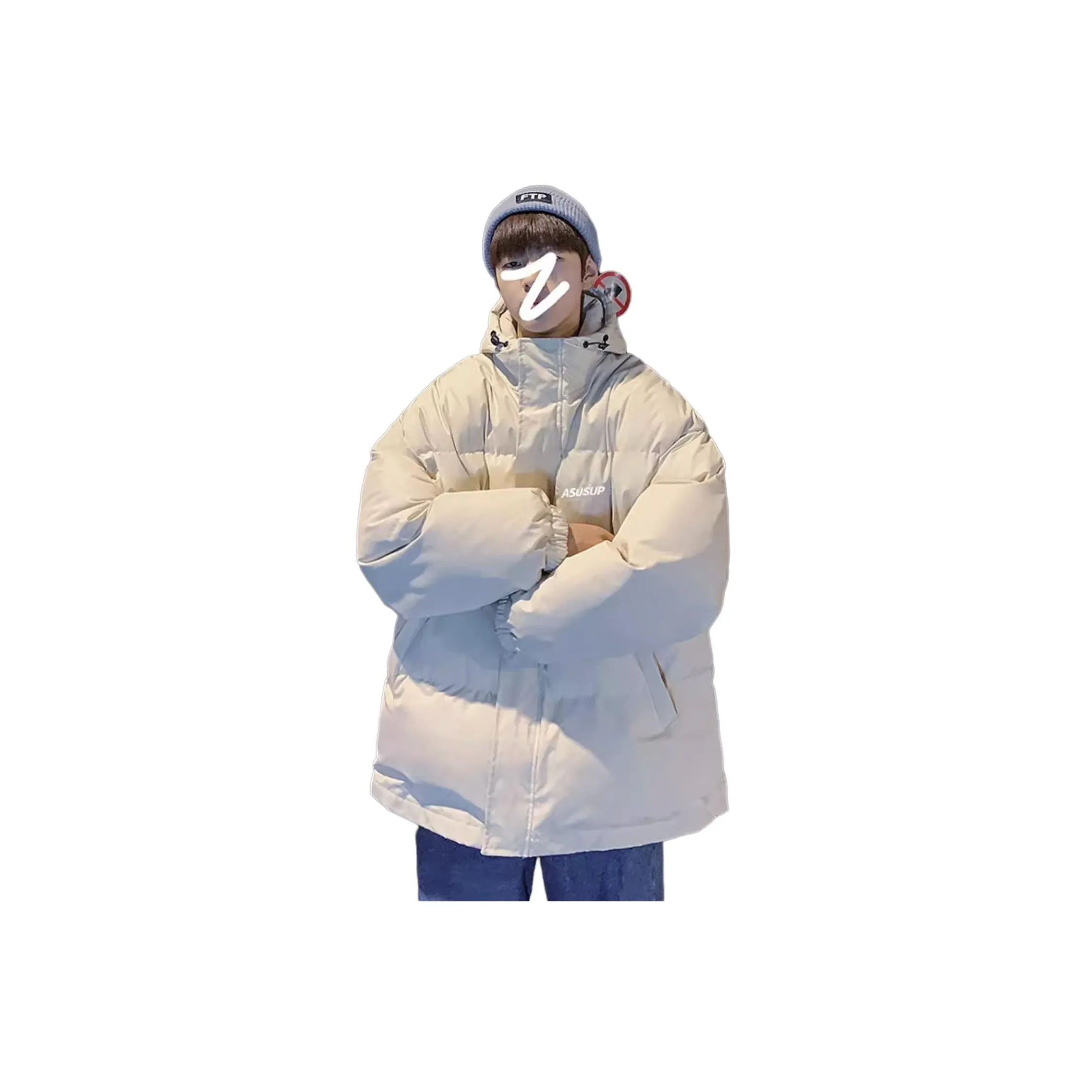 REBIRTHRABBIT Пуховая куртка Мужская