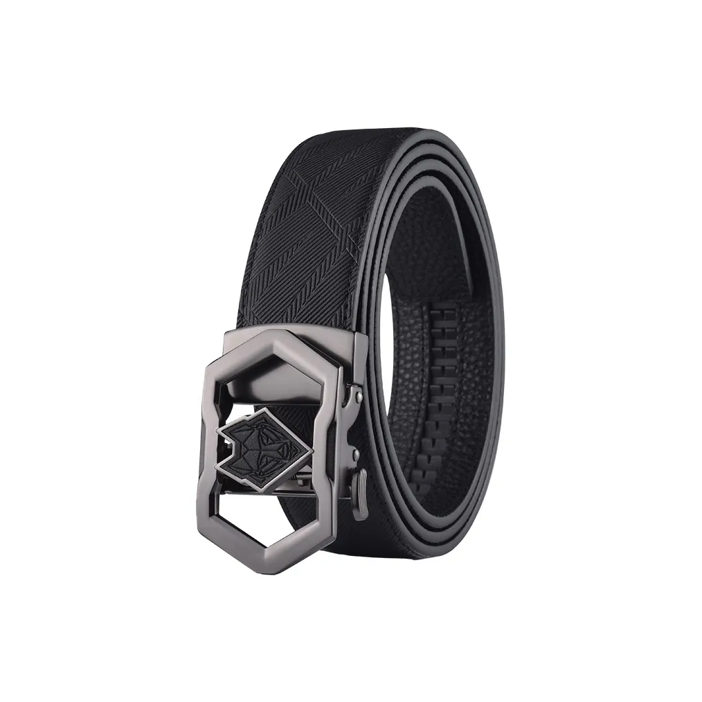 SEPTWOLVES Ремень из коровьей кожи с автоматической застежкой мужской ширина 3,5 см