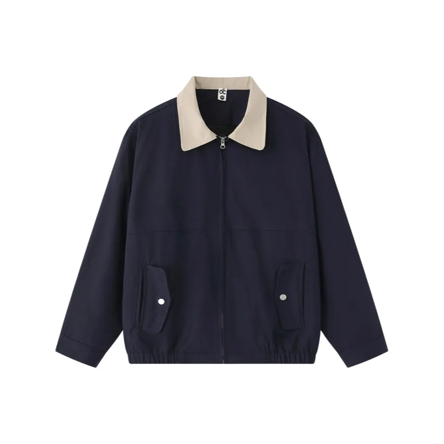 JIARONG Темно-синие унисекс куртки