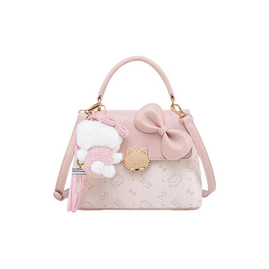 LETOO ПУ (полиуретан) Сумка Стандартная Женская Вишневый цветок Розовый