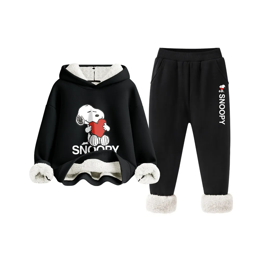 SNOOPY Повседневный Спортивный Комплект из 2 предметов для Детей