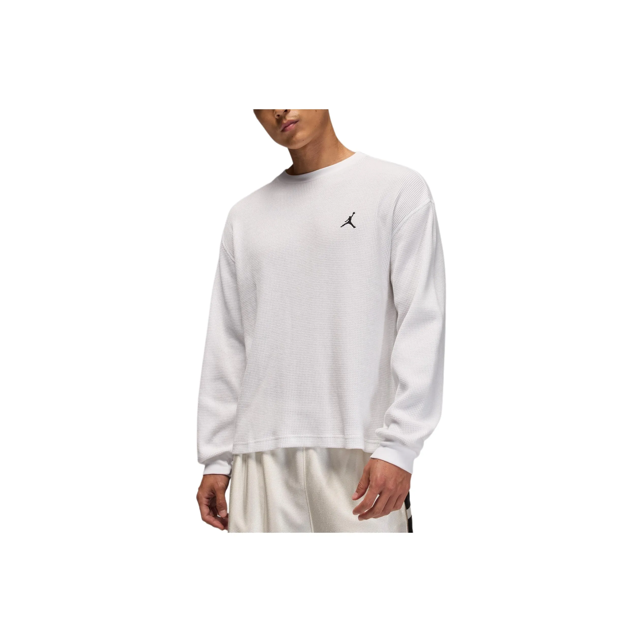 Jordan Flight 100 Белый Черный Мужская T-рубашка