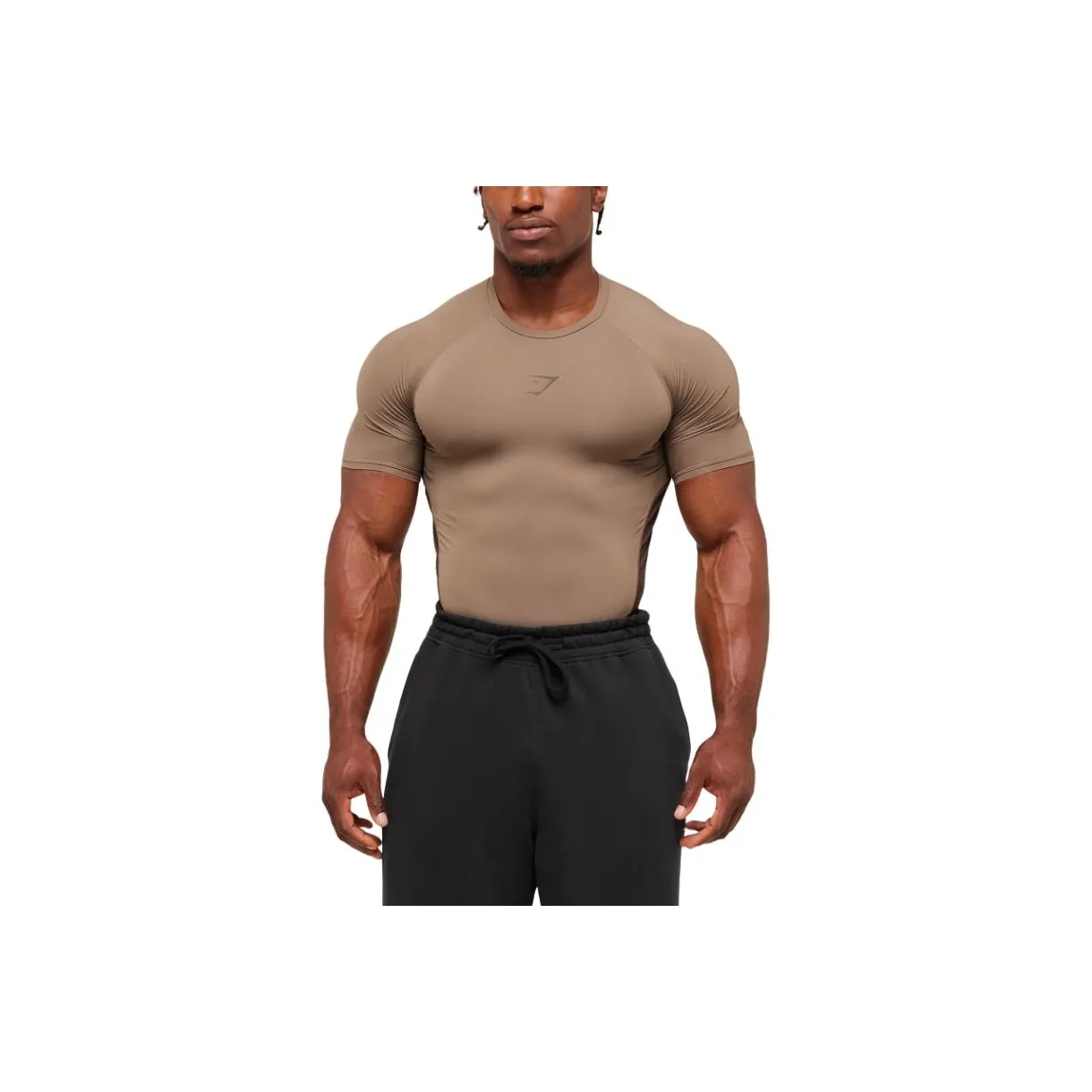 GYMSHARK Soul Коричневый ARCHIVE Коричневый Мужская T-рубашка