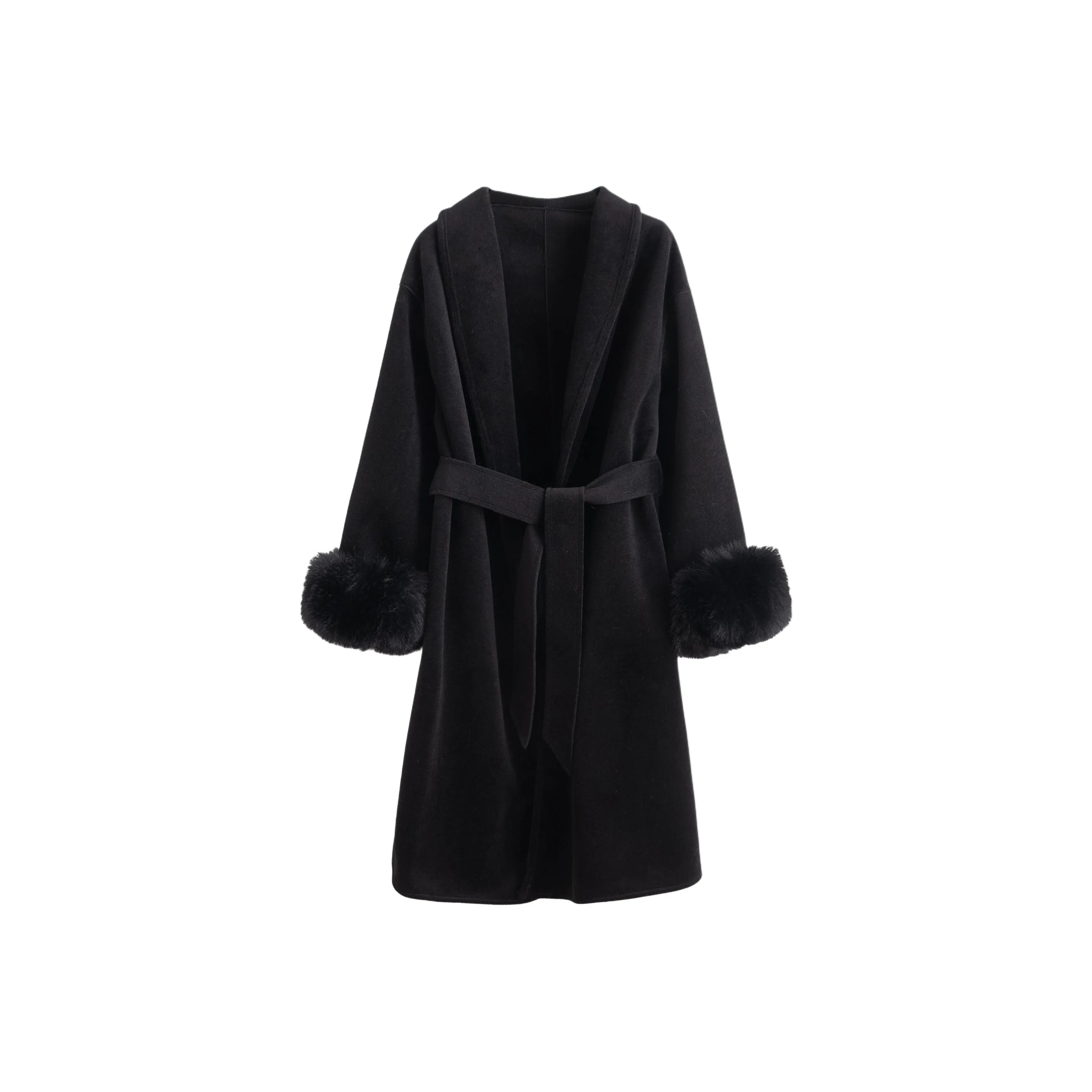 Tonlion Черный Женские Меховые изделия