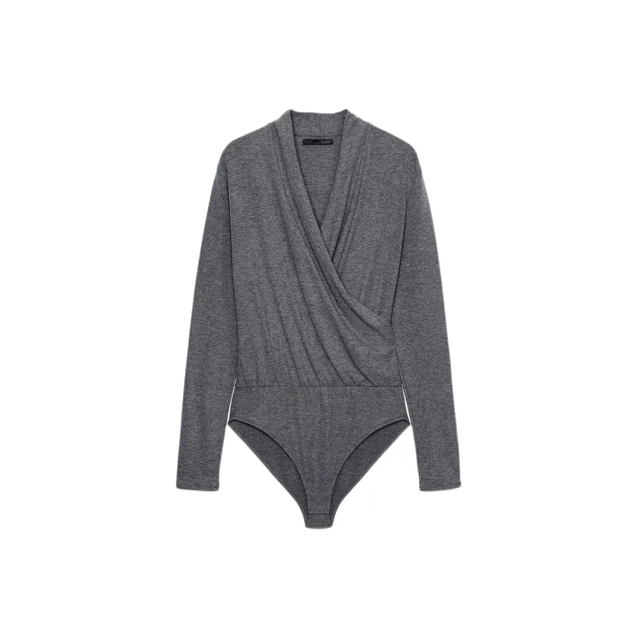 ZARA Зебра с принтом серый женское боди