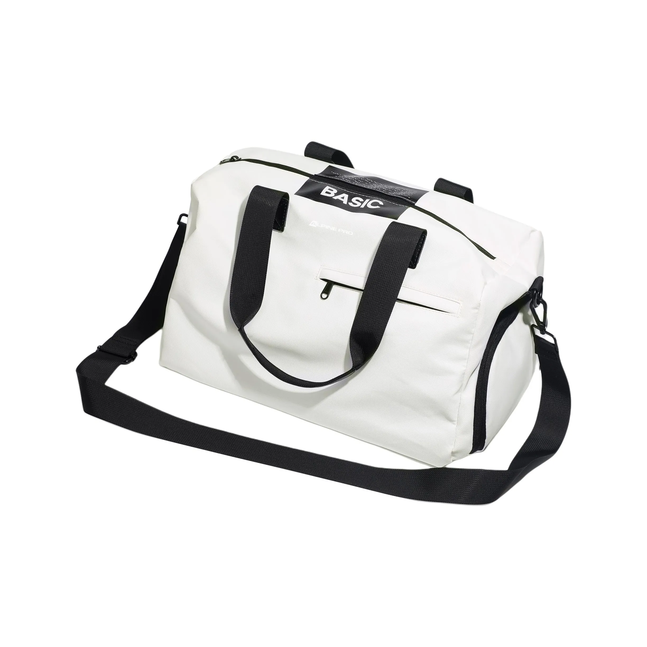 ALPINE PRO Сумка для путешествий Спортивная сумка Сумка через плечо Сумка Сумка для йоги Большая унисекс Черный Белый