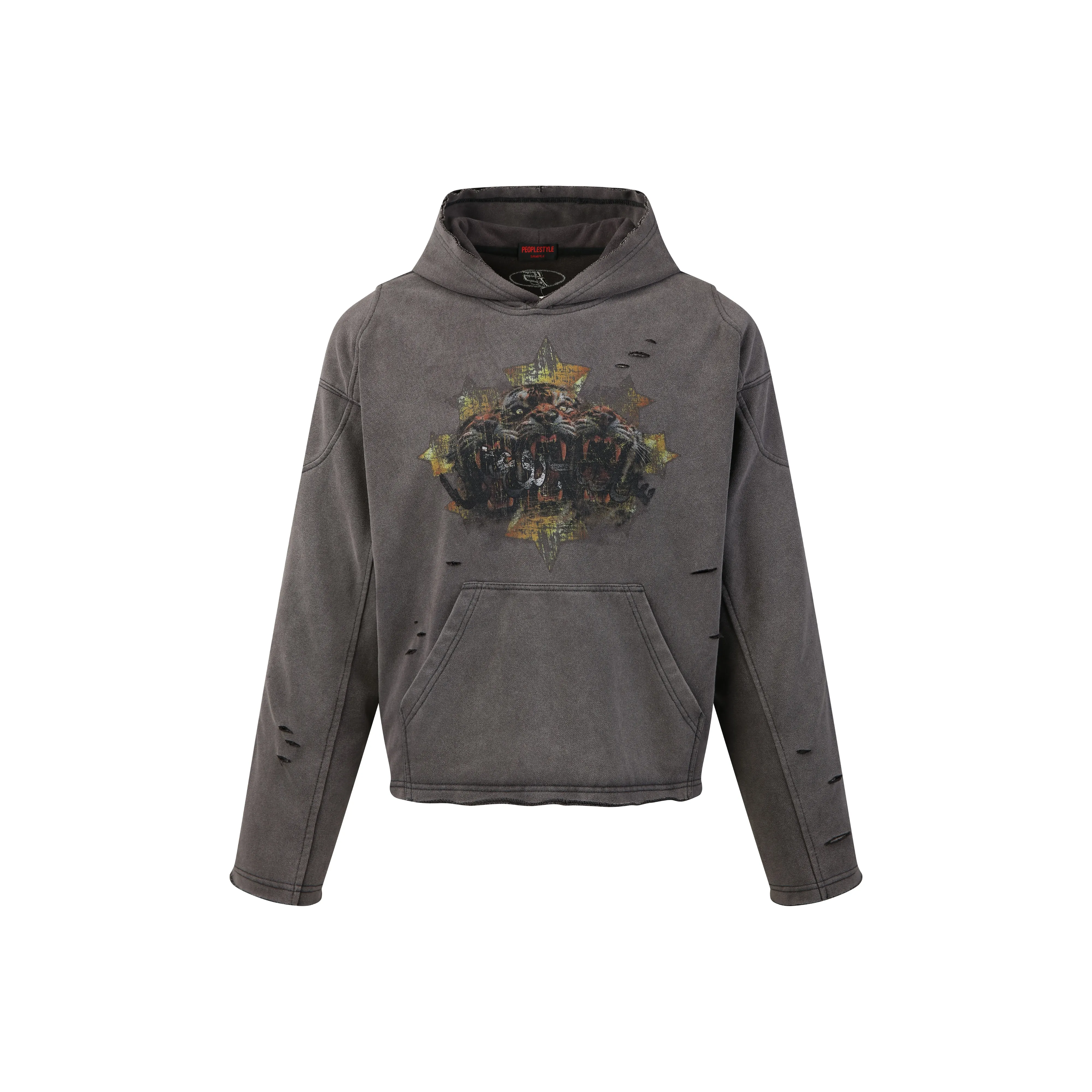 PEOPLESENSE Серый Унисекс Свитшоты