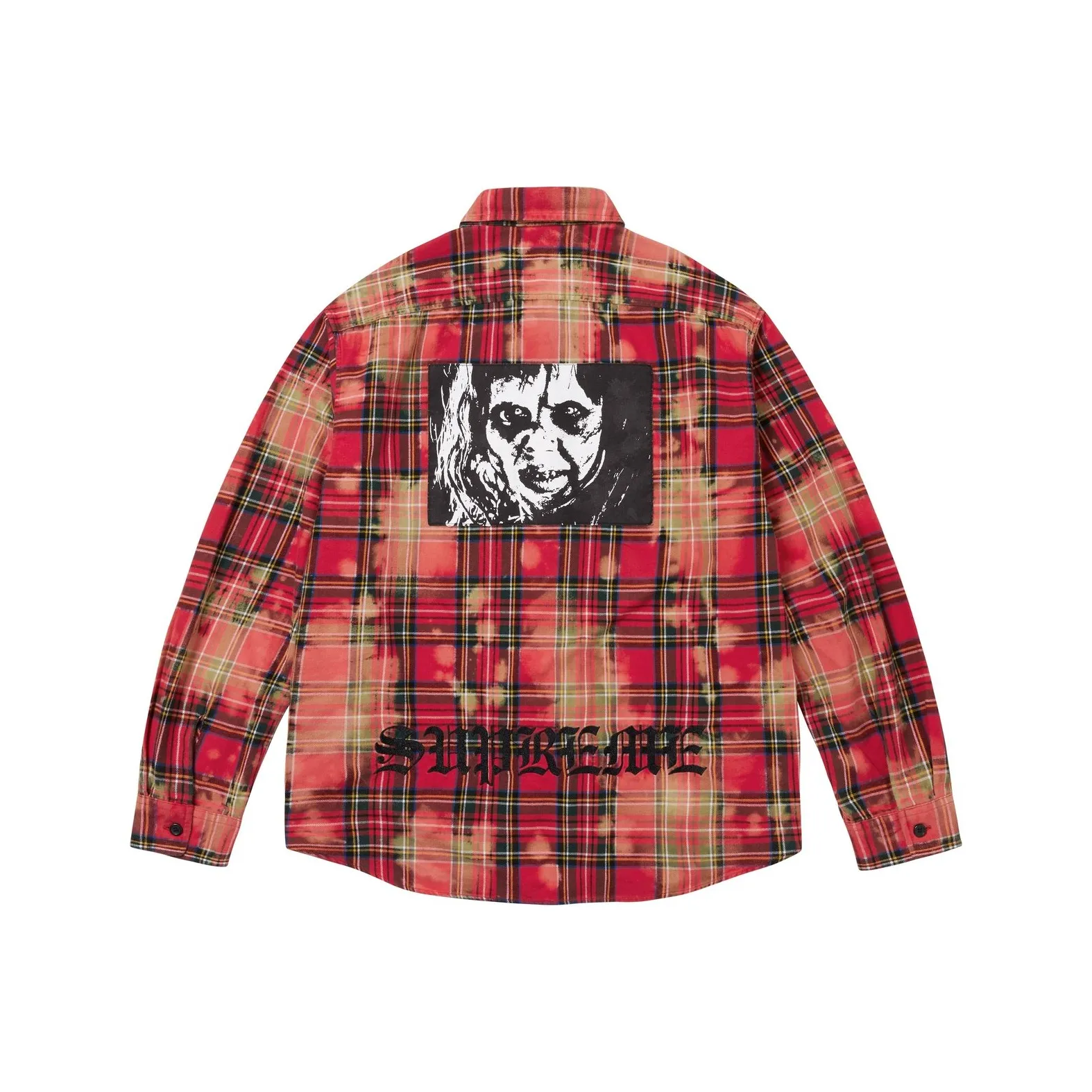 Supreme x The Exorcist FW25 WEEK7 Фланелевая рубашка унисекс