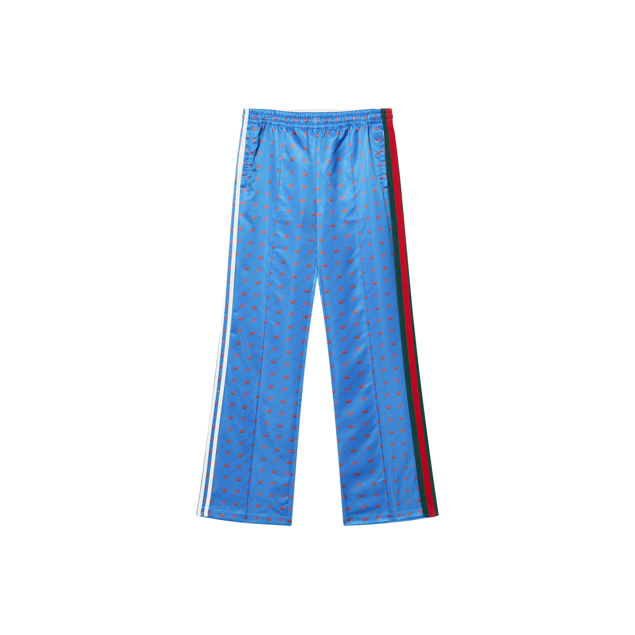 GUCCI X ADIDAS Originals Вязаные Спортивные Штаны Женские Синие