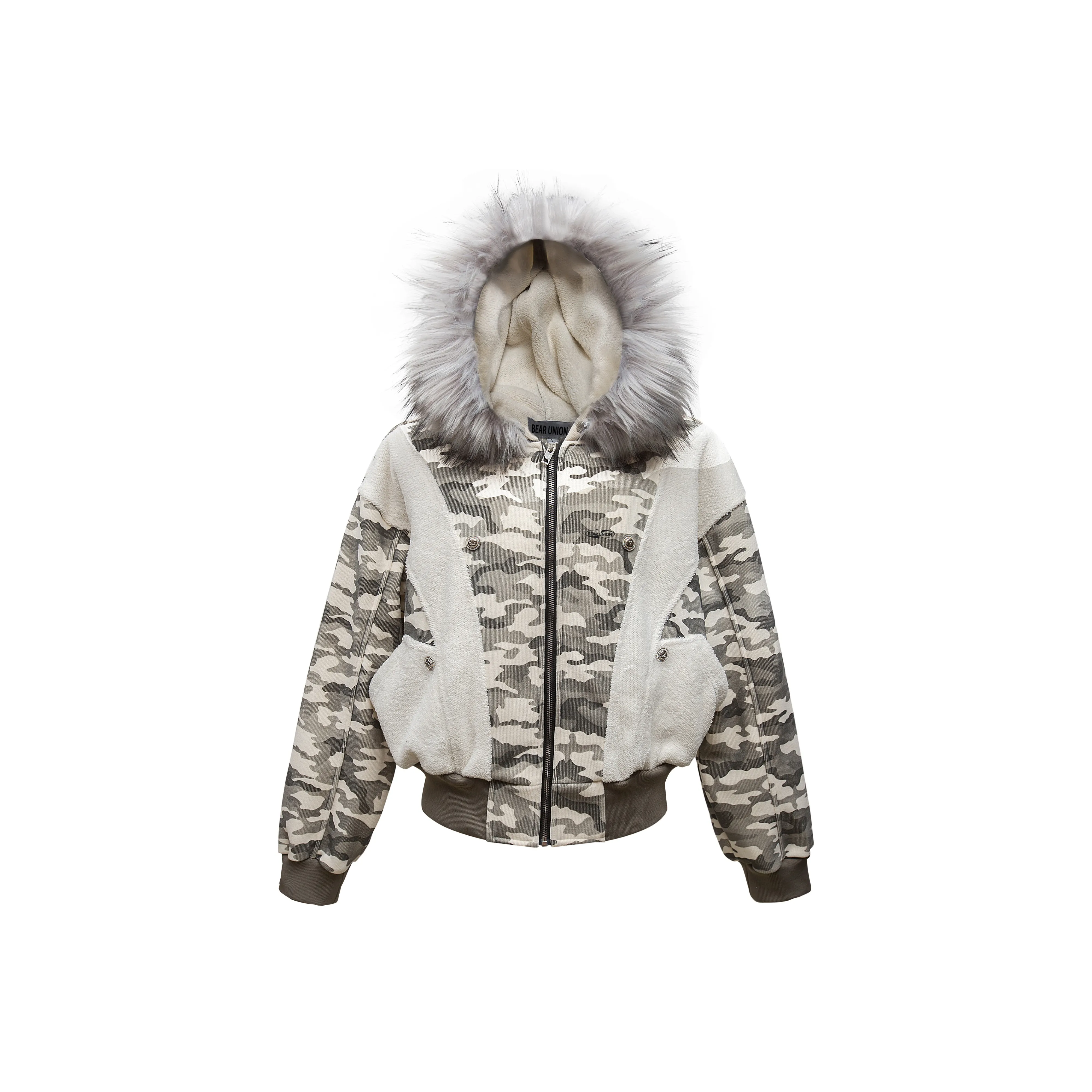 BEAR UNION Хлопковый пуховик унисекс