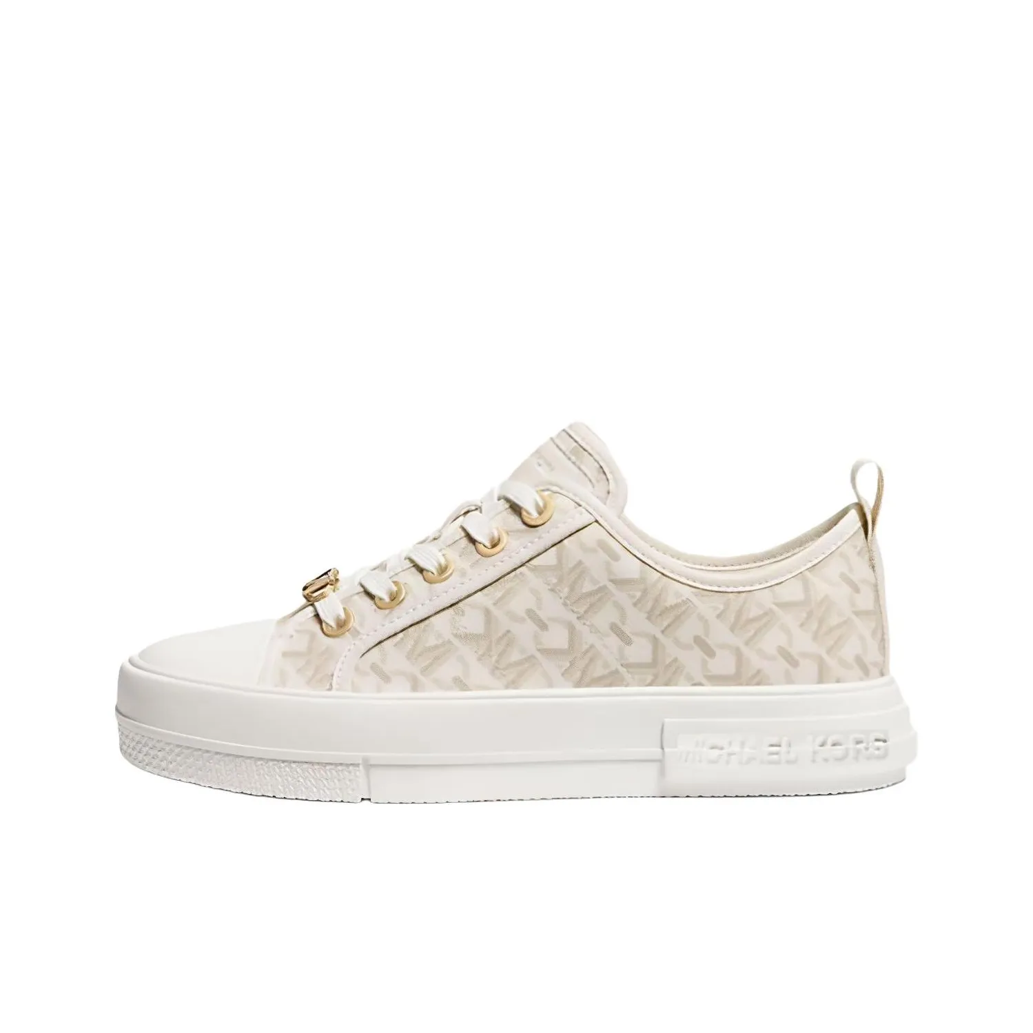 MICHAEL KORS Skateboard Shoes Women's Low-Top White