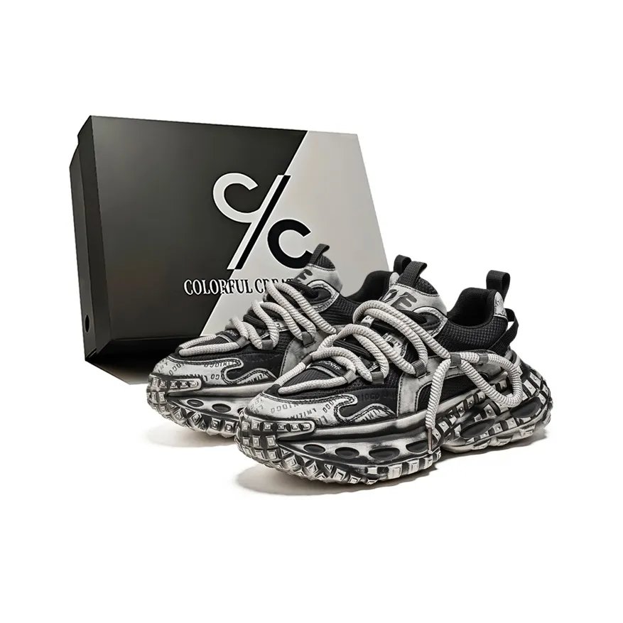 Colorful Creations Толстая подошва Мужские кроссовки