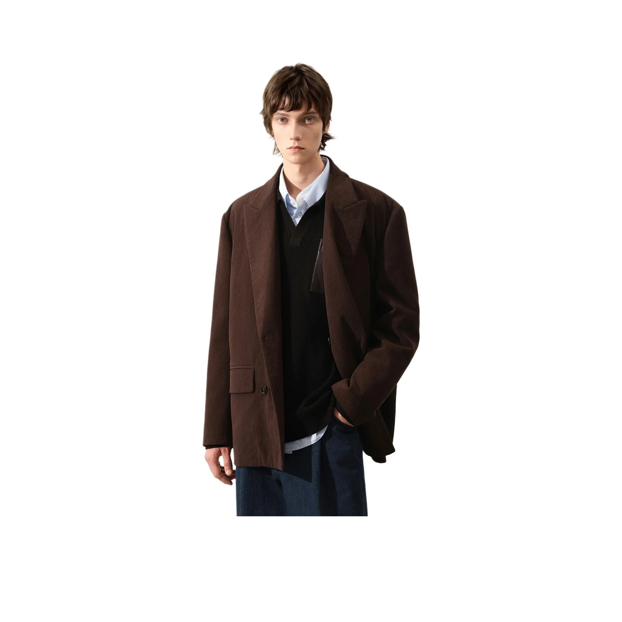 WHITT EPURE Casual Business Костюм Пальто Мужской