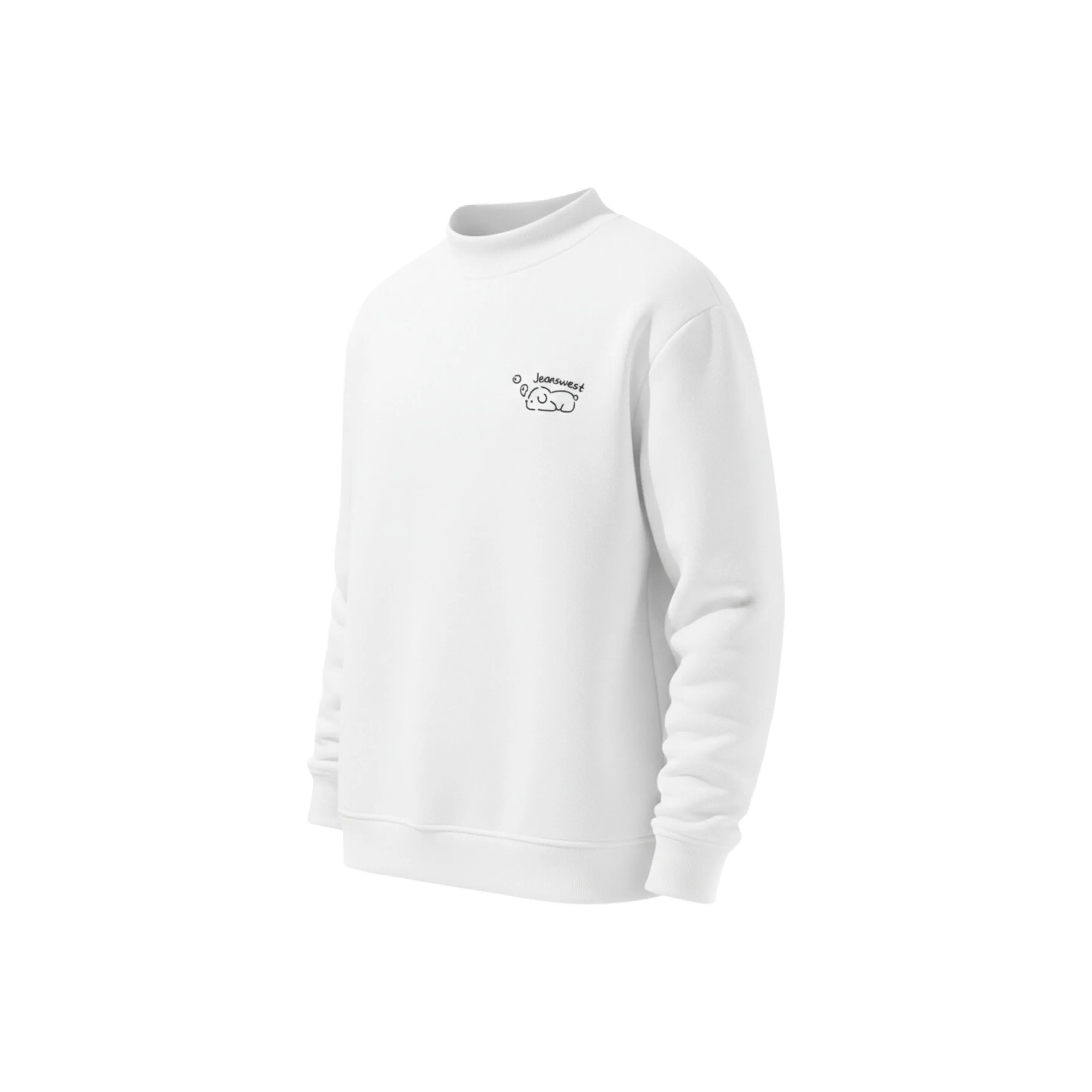 JEANSWEST Стандартная Длинная Рубашка с Длинными Рукавами Унисекс