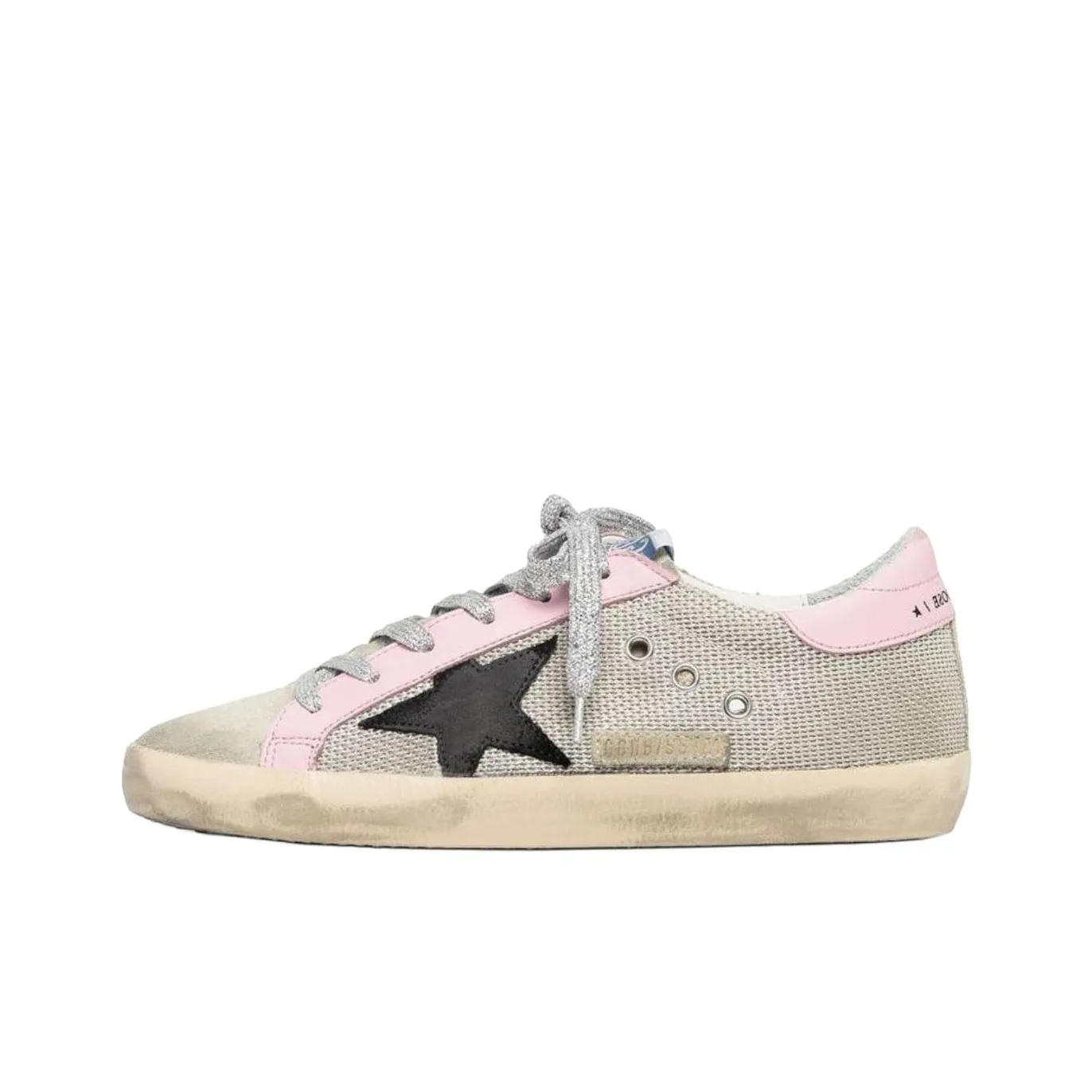 Golden Goose Супер Звезда Low Топ Скейтборд Кроссовки Женские Серые