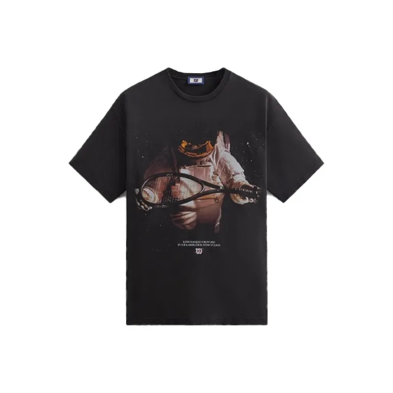 KITH Collaboration x Wilson KITH Collaboration X Wilson Co Branded Series T-Shirt Мужской Черный