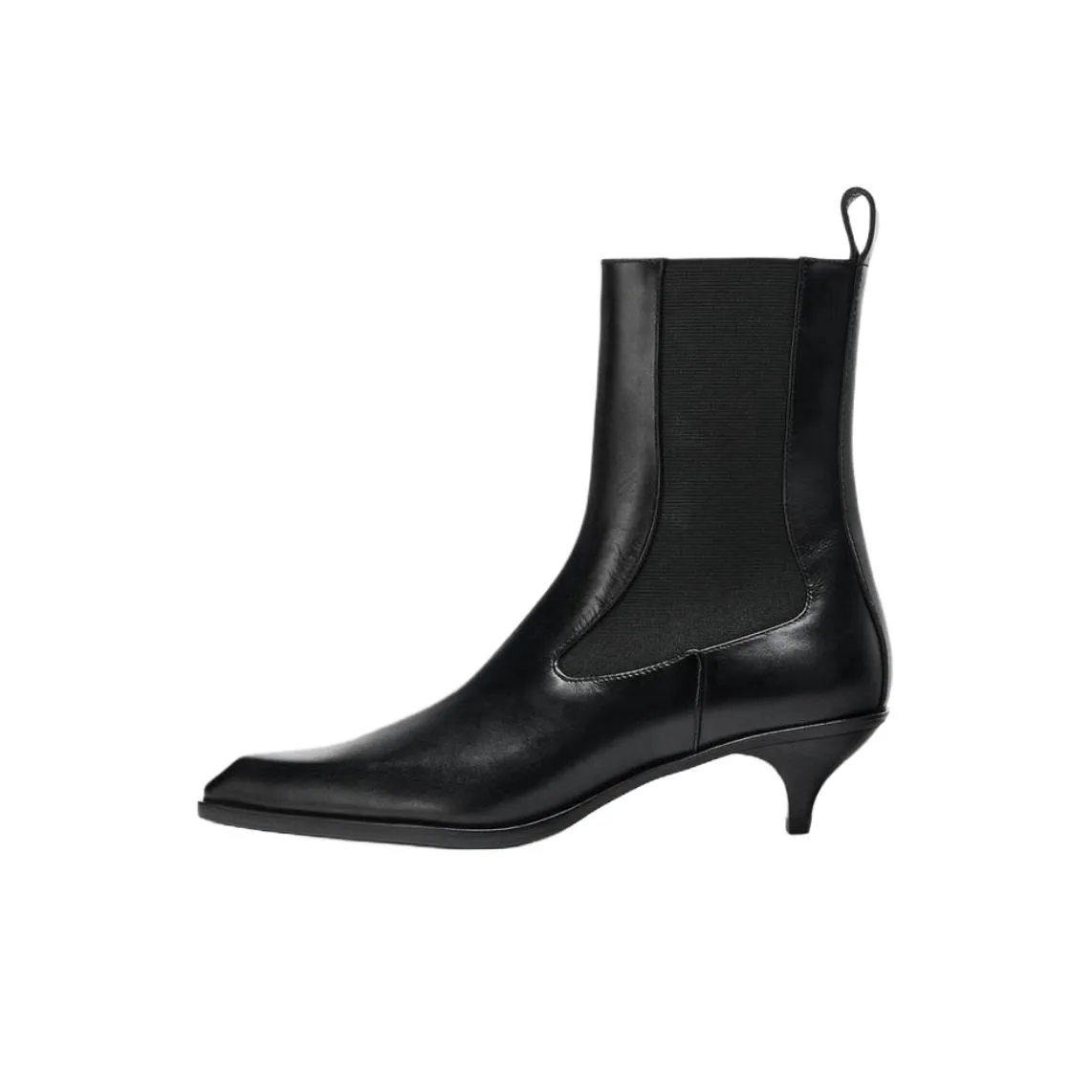 ZARA Челси 4,5 см Женские Черные