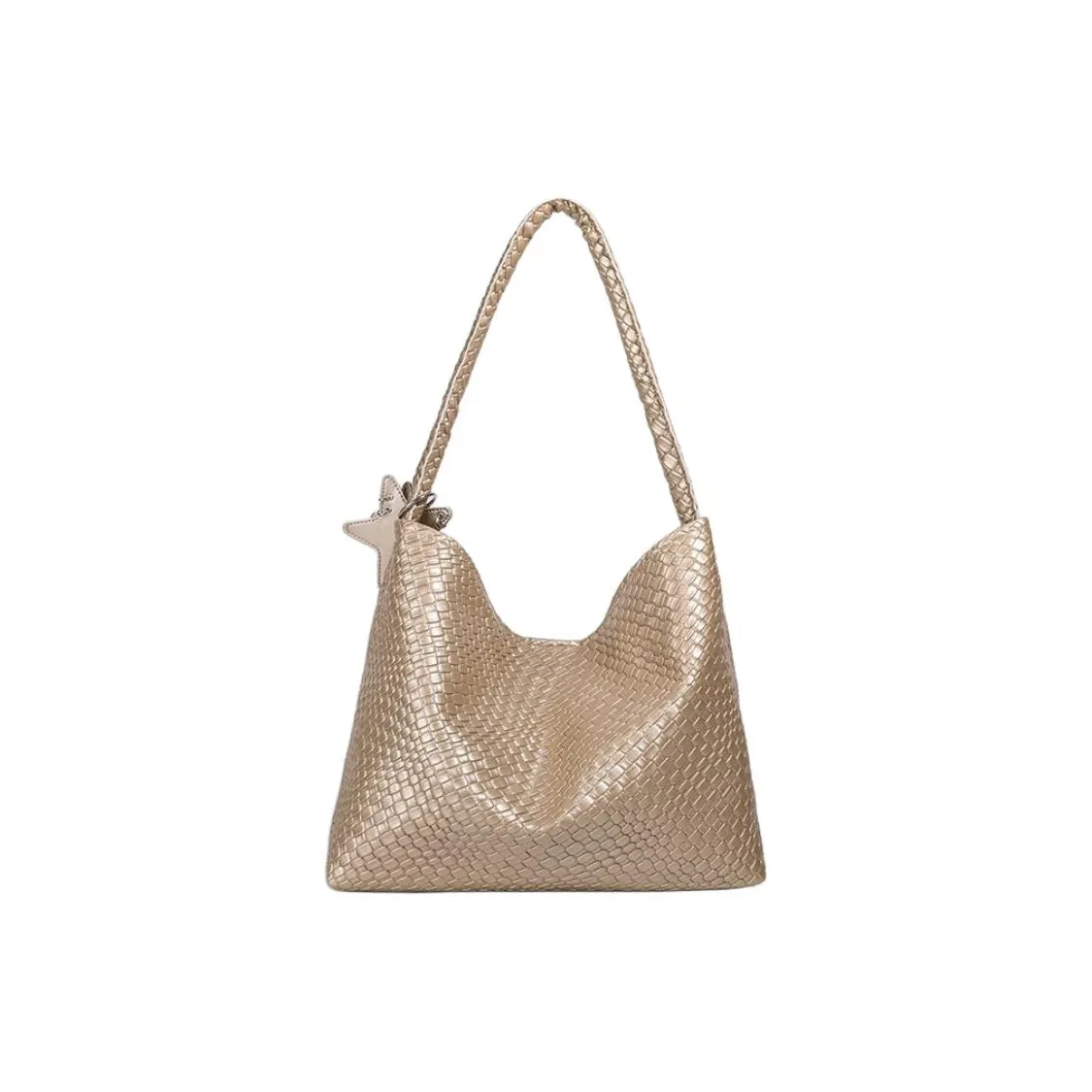 Carksky ПУ (полиуретан) Сумка через плечо Стандартная Женская Черный Шампанский