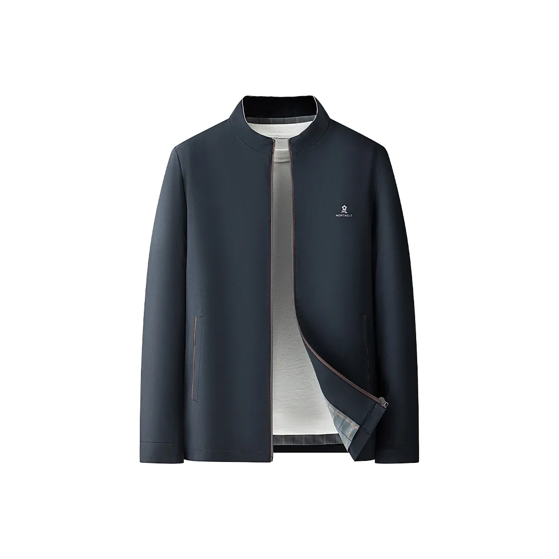Montagut Темно-синие мужские куртки