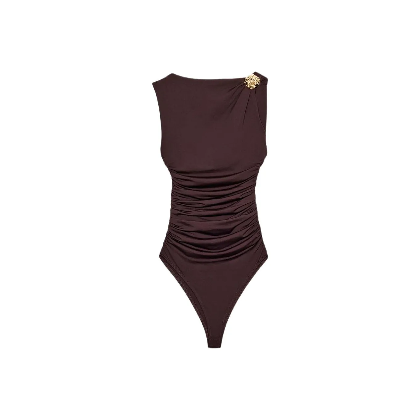 ZARA Шоколад Женские Боди