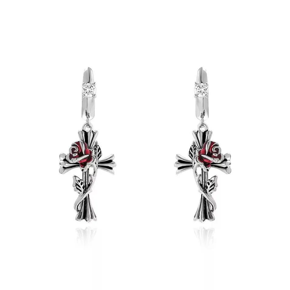 OFLY S925 Серебро Серьги Унисекс