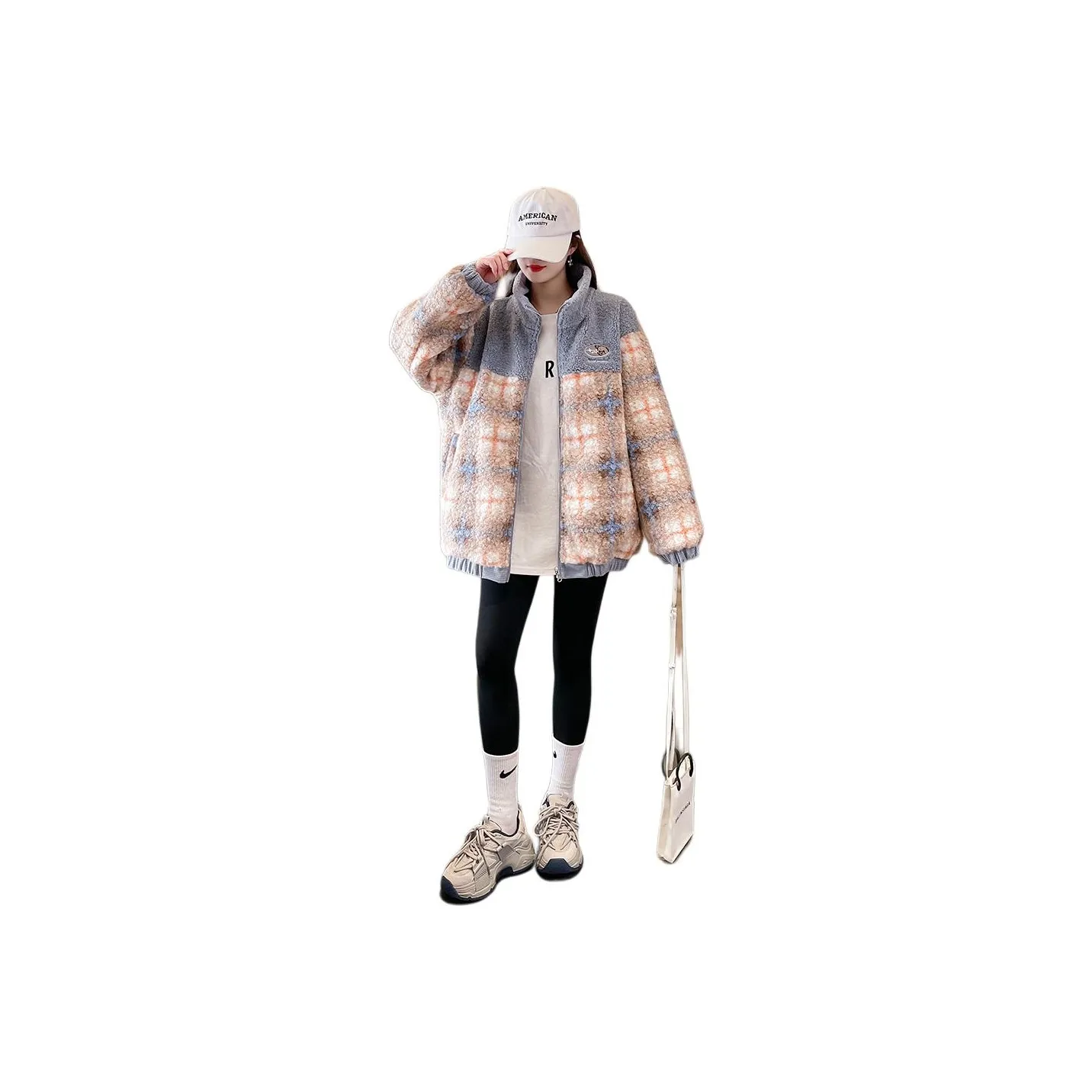 LANGQING Бархат Feel Пальто Женское