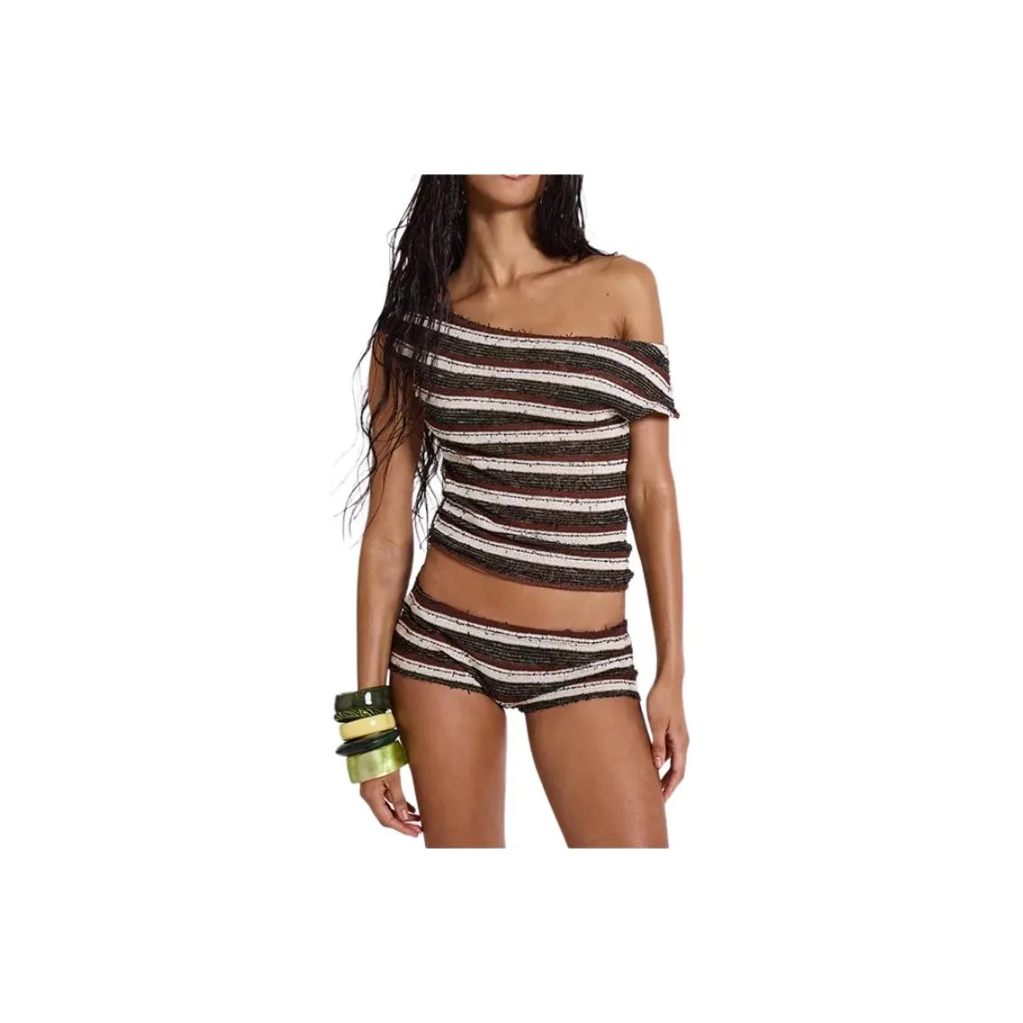 Jaded London Трикотаж Женский Коричневый