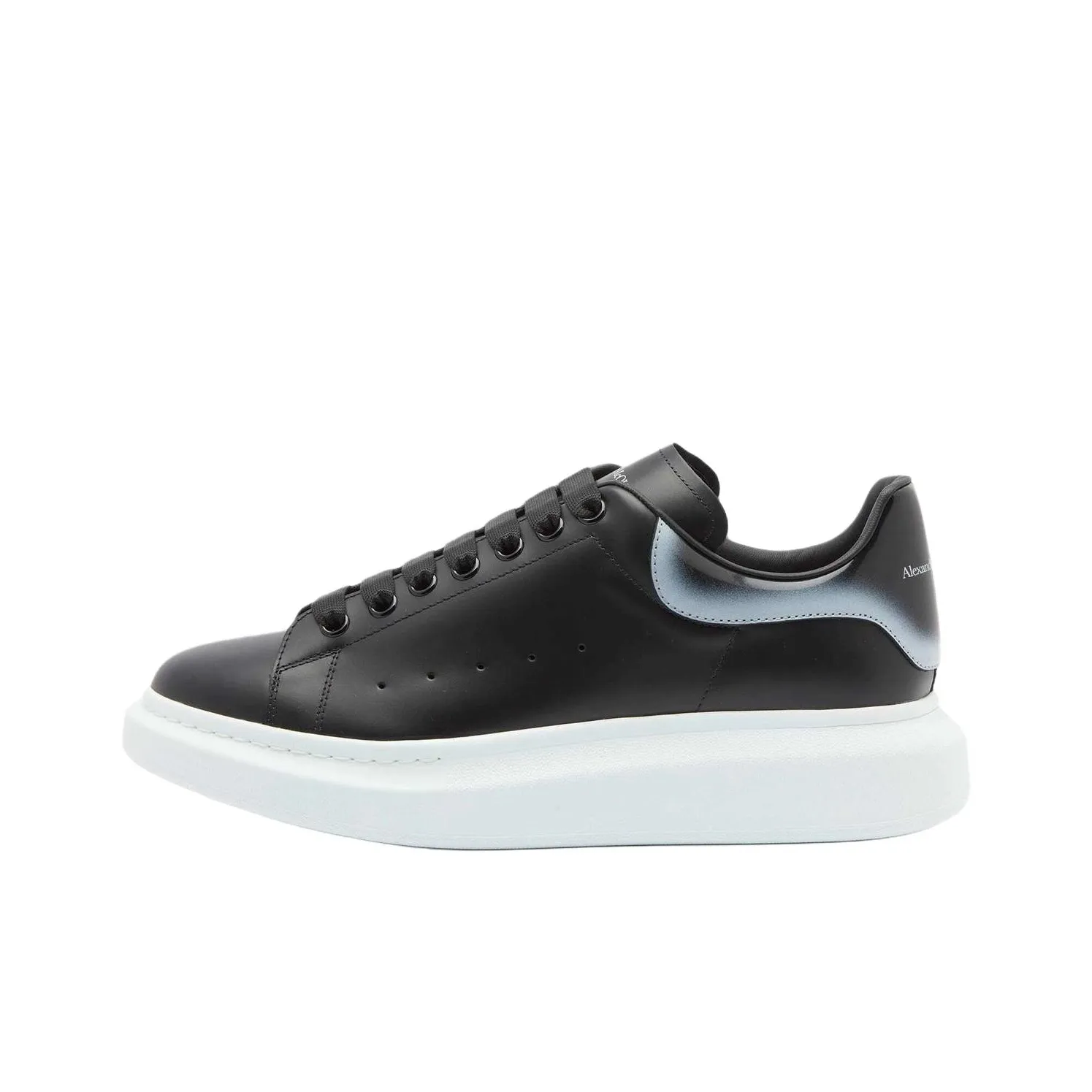Alexander McQueen Skateboard Shoes Men Low Top Black