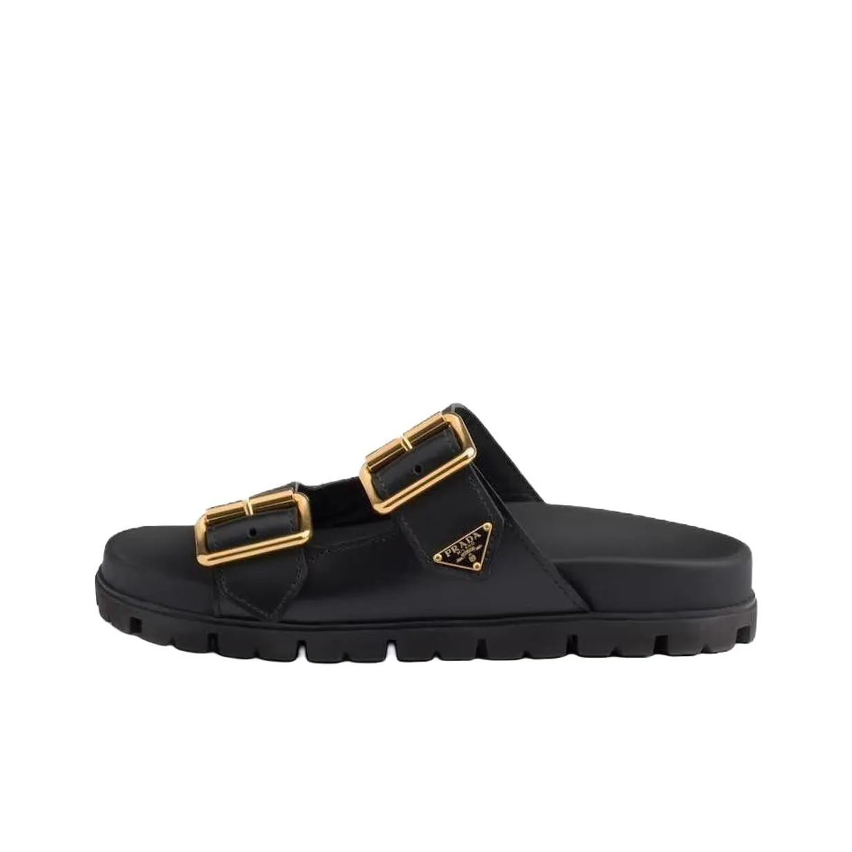 PRADA Slide Slippers Women's Black