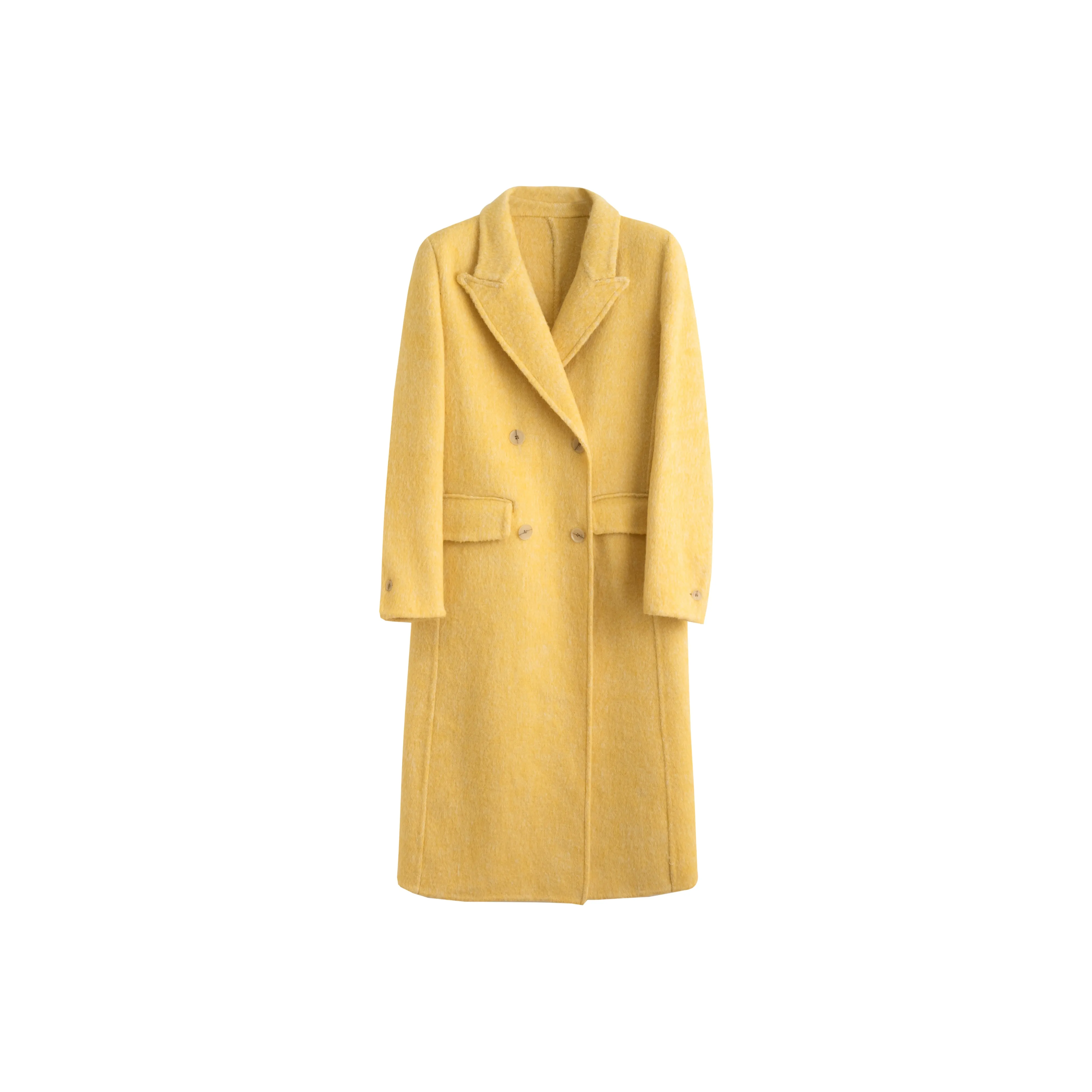 Tonlion Имбирно-желтый Женское пальто