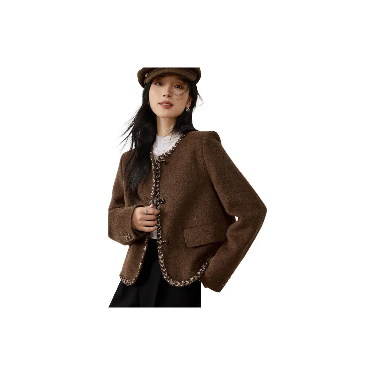 VICTORIA VERA Кофе Женское Пальто