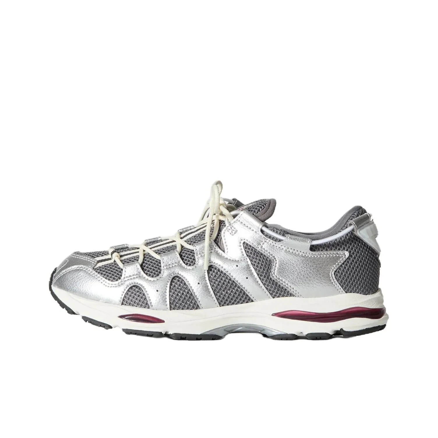 KITH x ASICS Gel Mai Повседневная обувь Мужская Серебряная