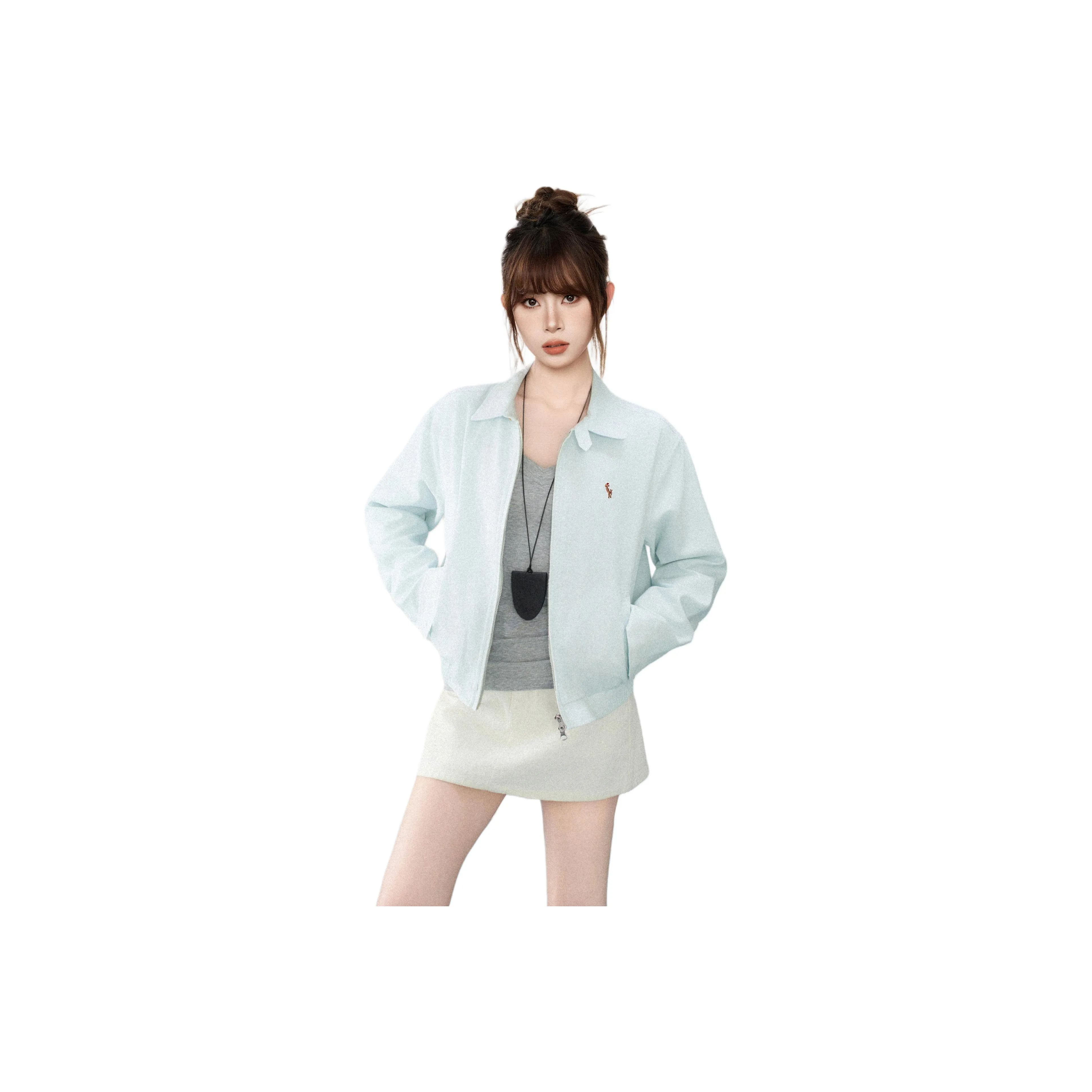 PZHK Светло-синие женские куртки